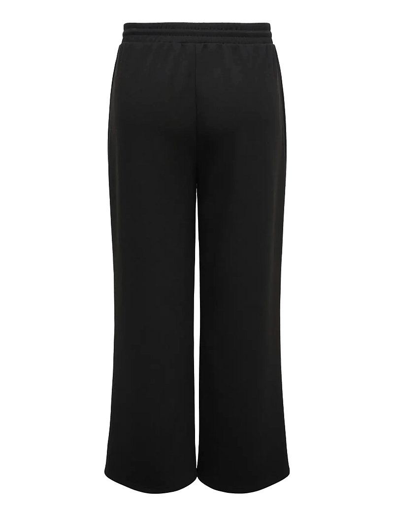 ONLY Carmakoma - CARSCARLETT WIDE PANT SWT NOOS - vida byxor - black - 2