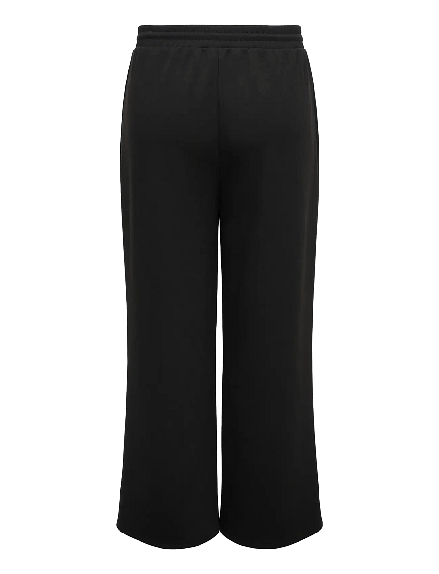 ONLY Carmakoma - CARSCARLETT WIDE PANT SWT NOOS - pantalons larges - black - 2