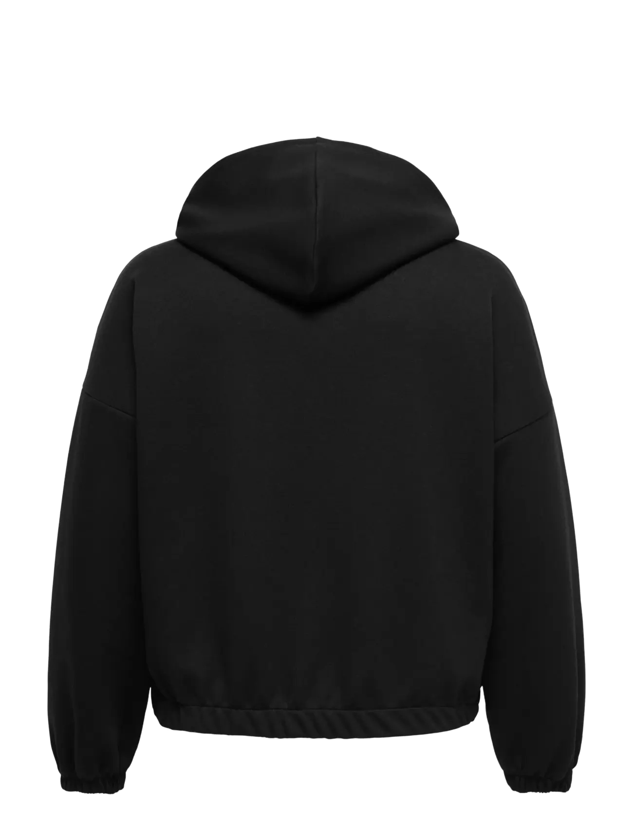 ONLY Carmakoma - CARSCARLETT LS ELASTIC ZIP HOOD SWT NOOS - pulls à capuche - black - 2