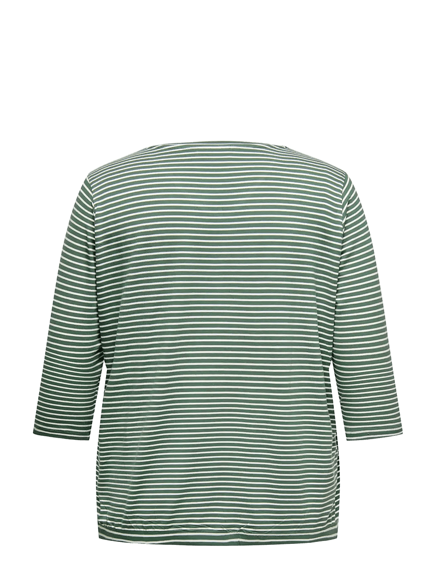 ONLY Carmakoma - CARLINA 3/4 SLEEVE V-NECK BLOUSE JRS - laurel wreath - 2