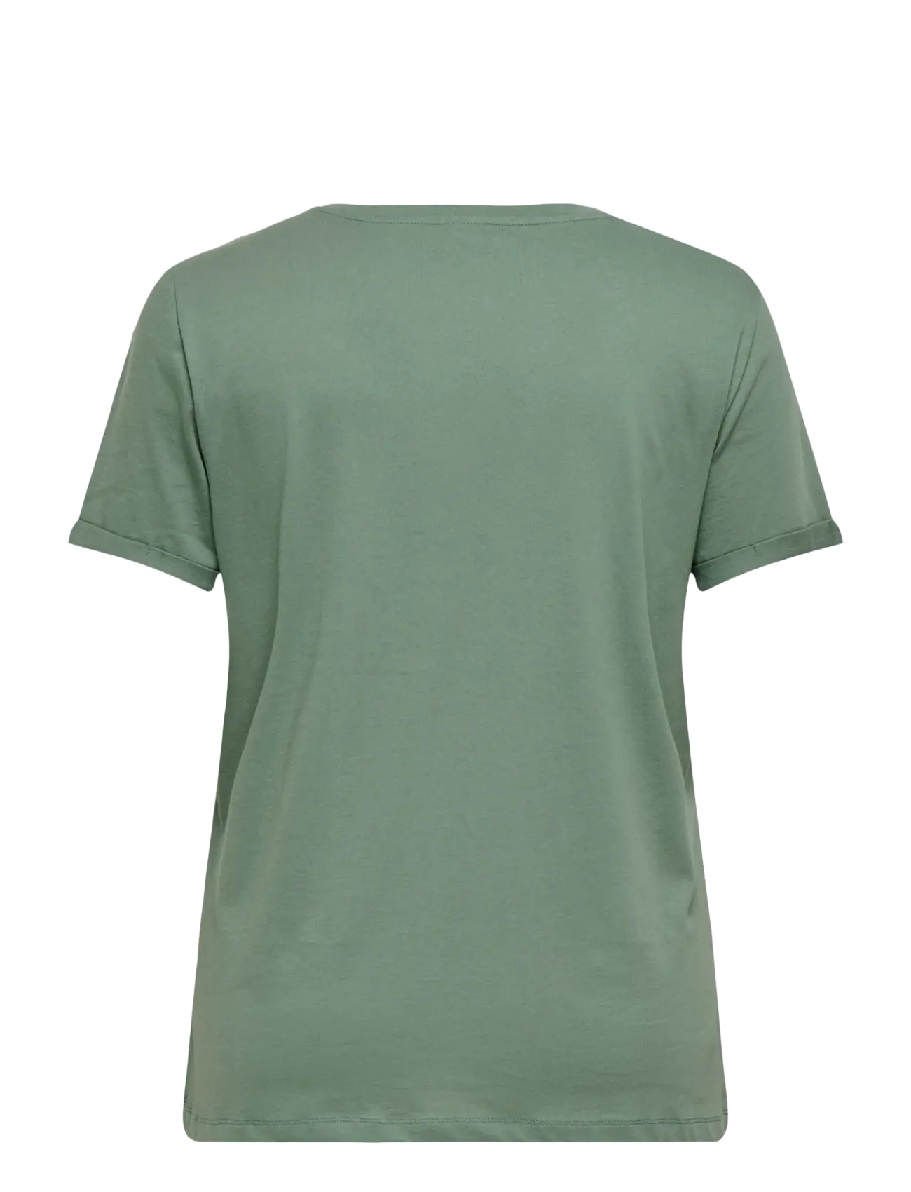 ONLY Carmakoma - CARBEA SS V-NECK TEE JRS - t-shirts - laurel wreath - 1