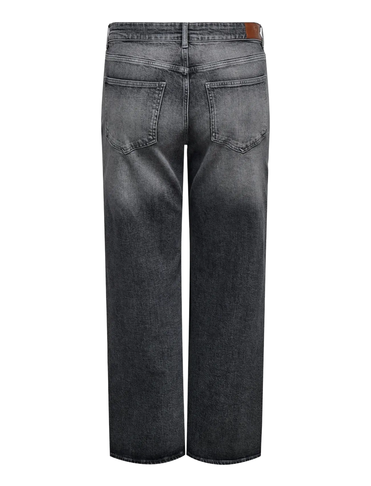 ONLY Carmakoma - CARJUICY HW WIDE REA957 DNM NOOS - hosen mit weitem bein - dark grey denim - 2