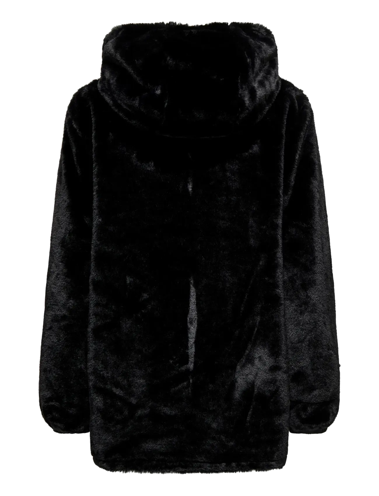 ONLY Carmakoma - CARCANDY REV. PARKA COAT OTW - faux fur - black - 2