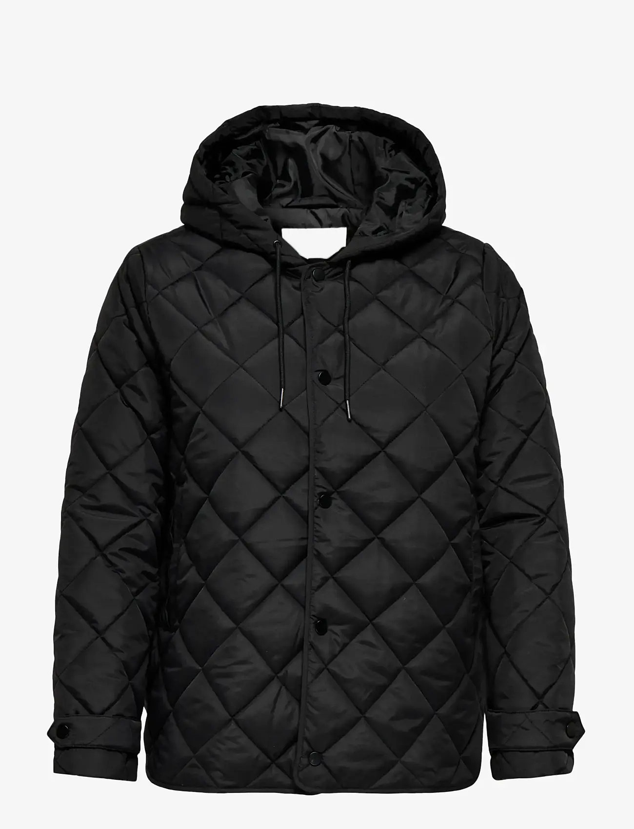 ONLY Carmakoma - CARJULIET QUILTED HOOD JACKET NOOS - kevadjoped - black - 1