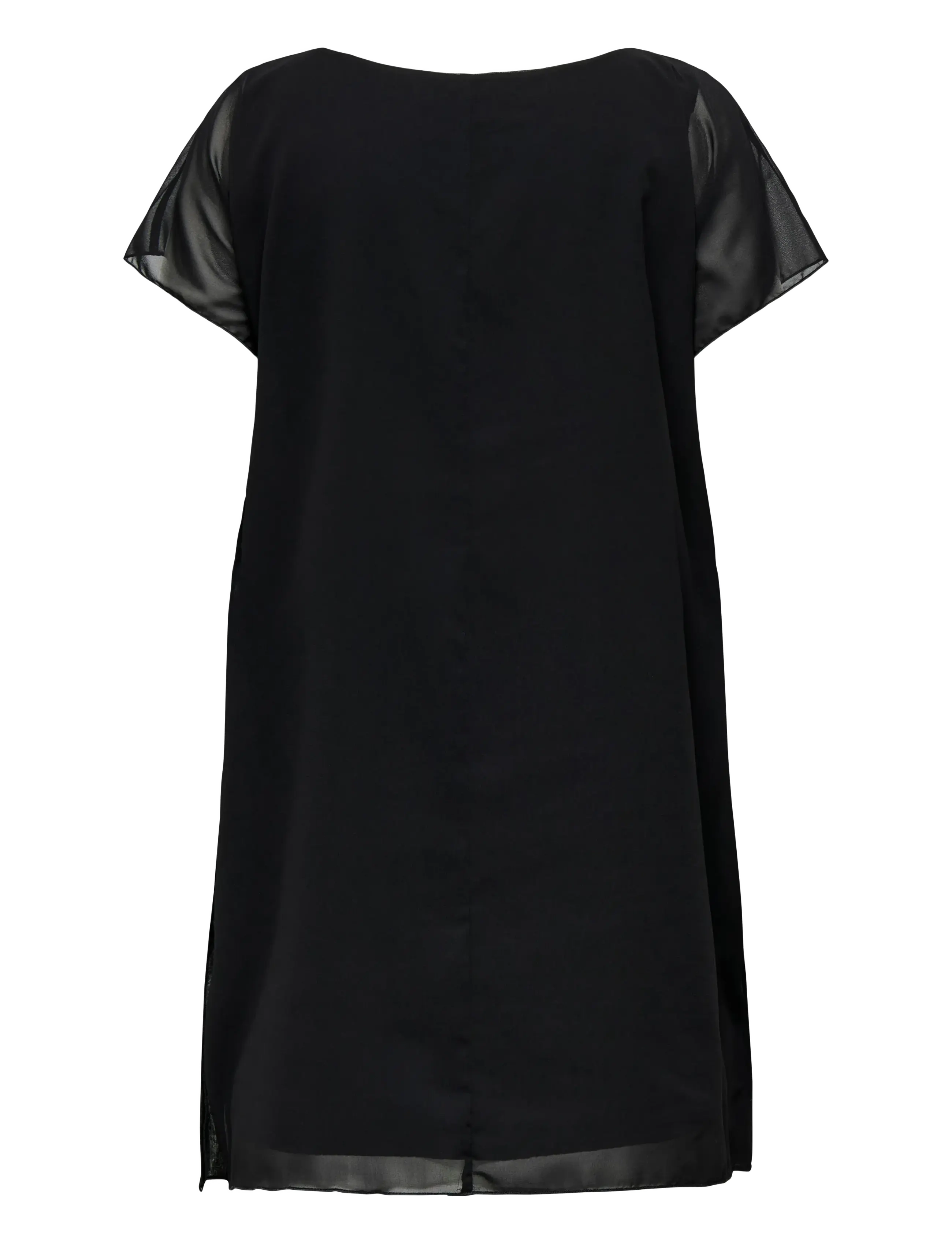 ONLY Carmakoma - CARCOKO SS O-NECK ABK DRESS WVN - black - 1