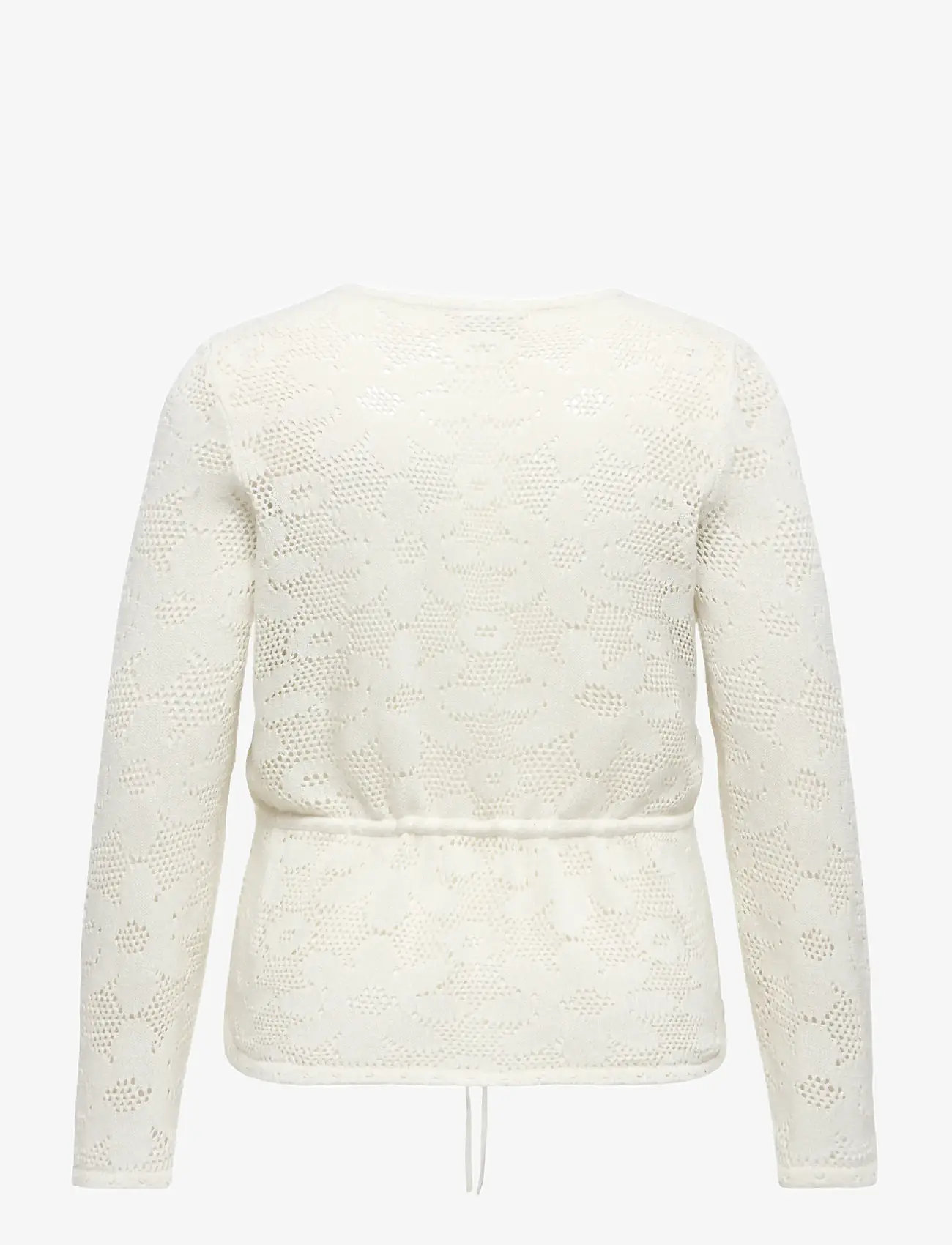 ONLY Carmakoma - CARISABELLA LIFE LS FITTED CARDIGAN KNT - cardigans - cloud dancer - 2