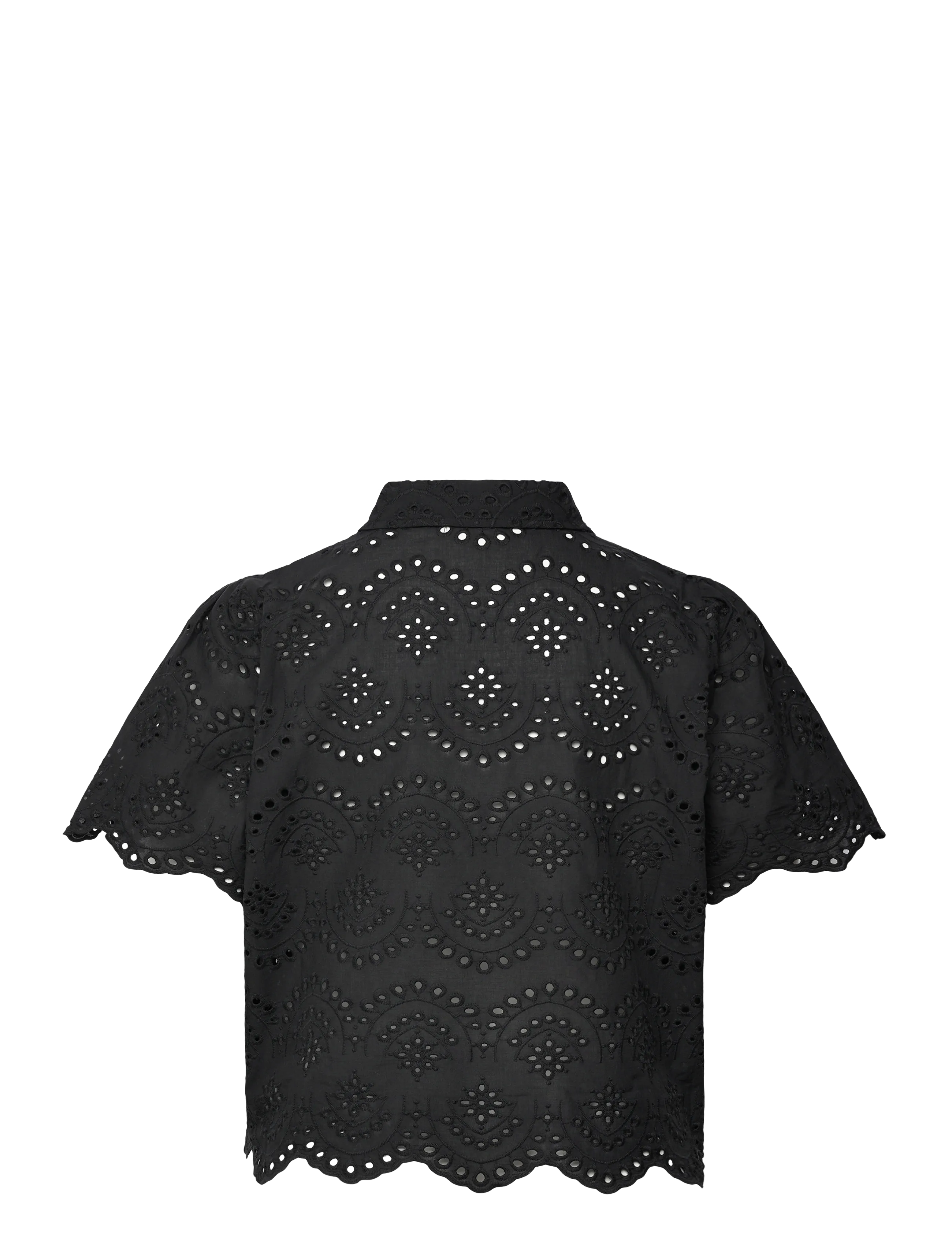 ONLY Carmakoma - CARVALAIS S/S SHIRT WVN NOOS - black - 2