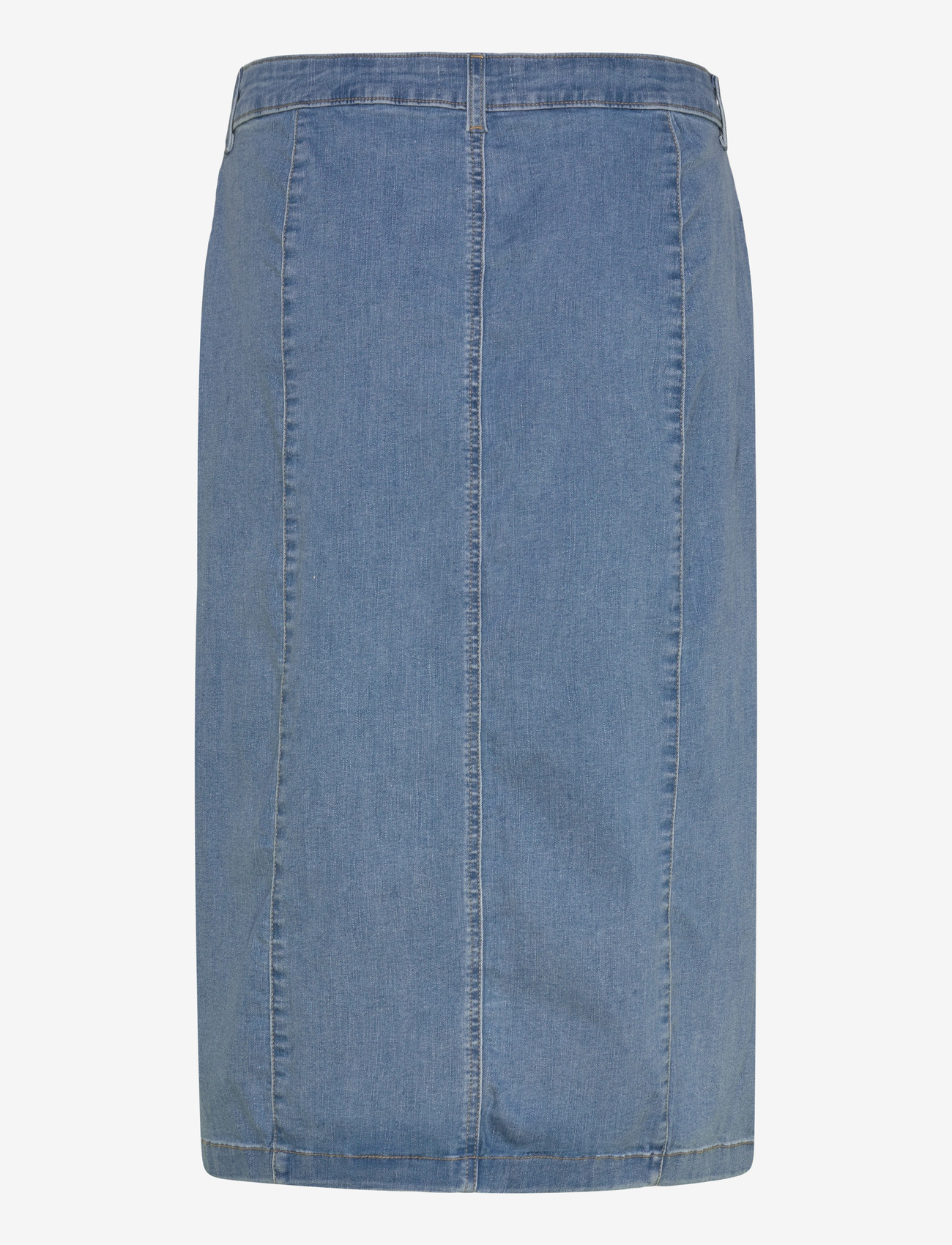 ONLY Carmakoma - CARENYA MIDI SKIRT DNM - jeansröcke - medium blue denim - 1