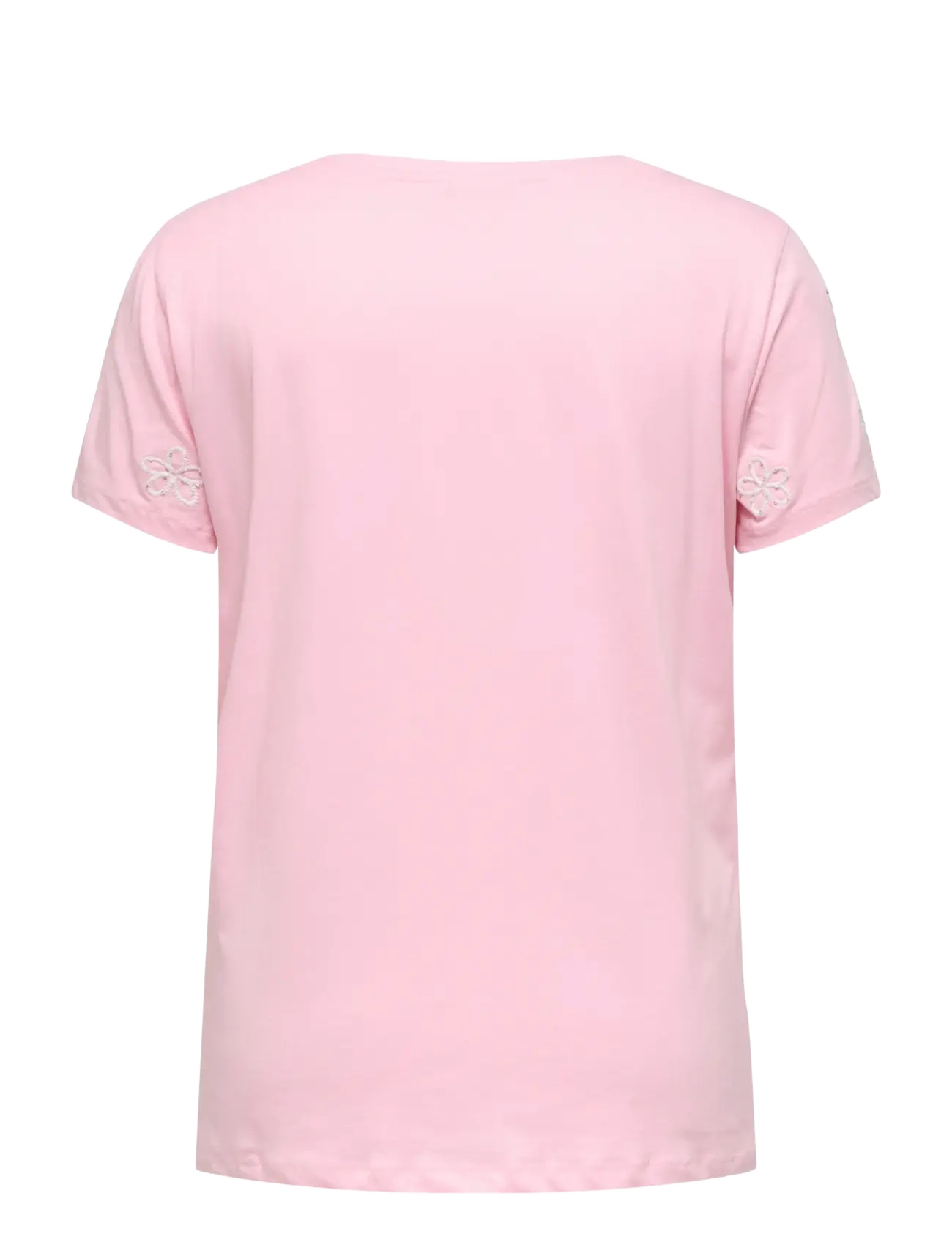 ONLY Carmakoma - CARDANIELLE LIFE S/S O-NECK REG TEE JRS - t-shirts - romance rose - 1