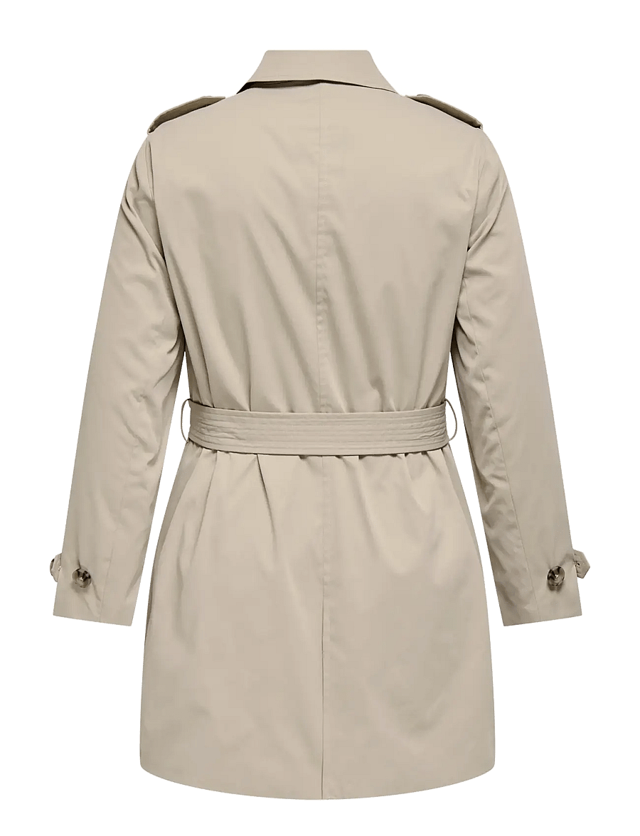 ONLY Carmakoma - CARDISA LIFE SB TRENCHCOAT OTW NOOS - island fossil - 2