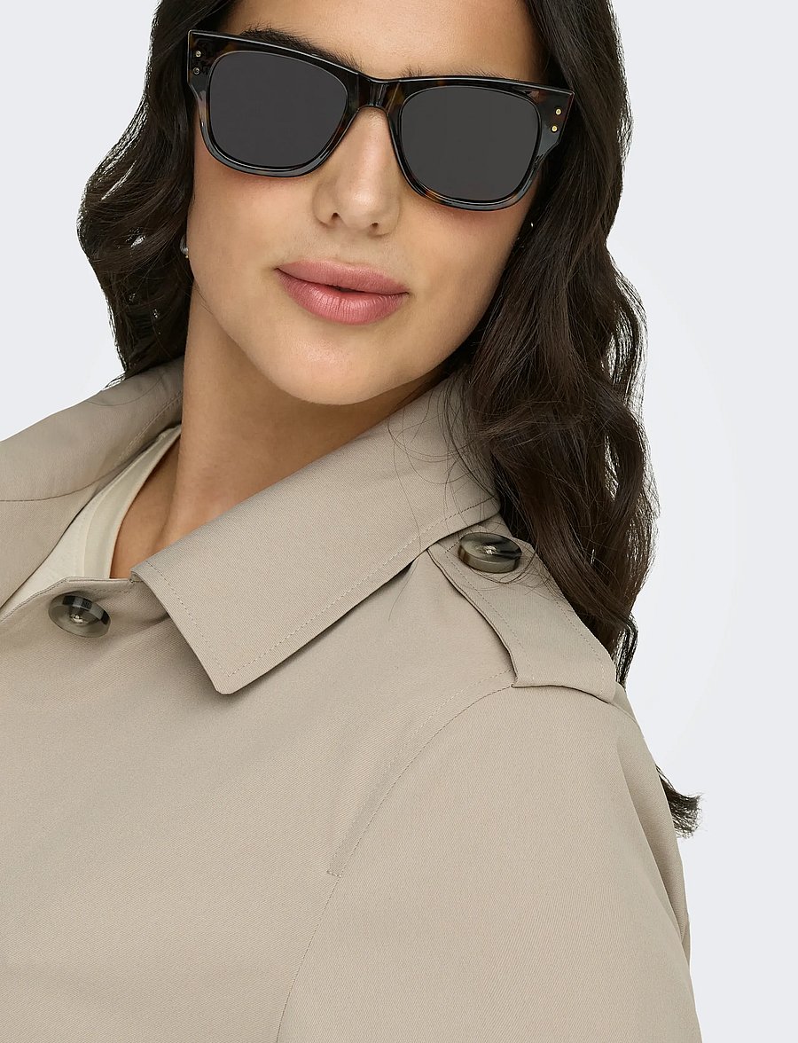 ONLY Carmakoma - CARDISA LIFE SB TRENCHCOAT OTW NOOS - island fossil - 4