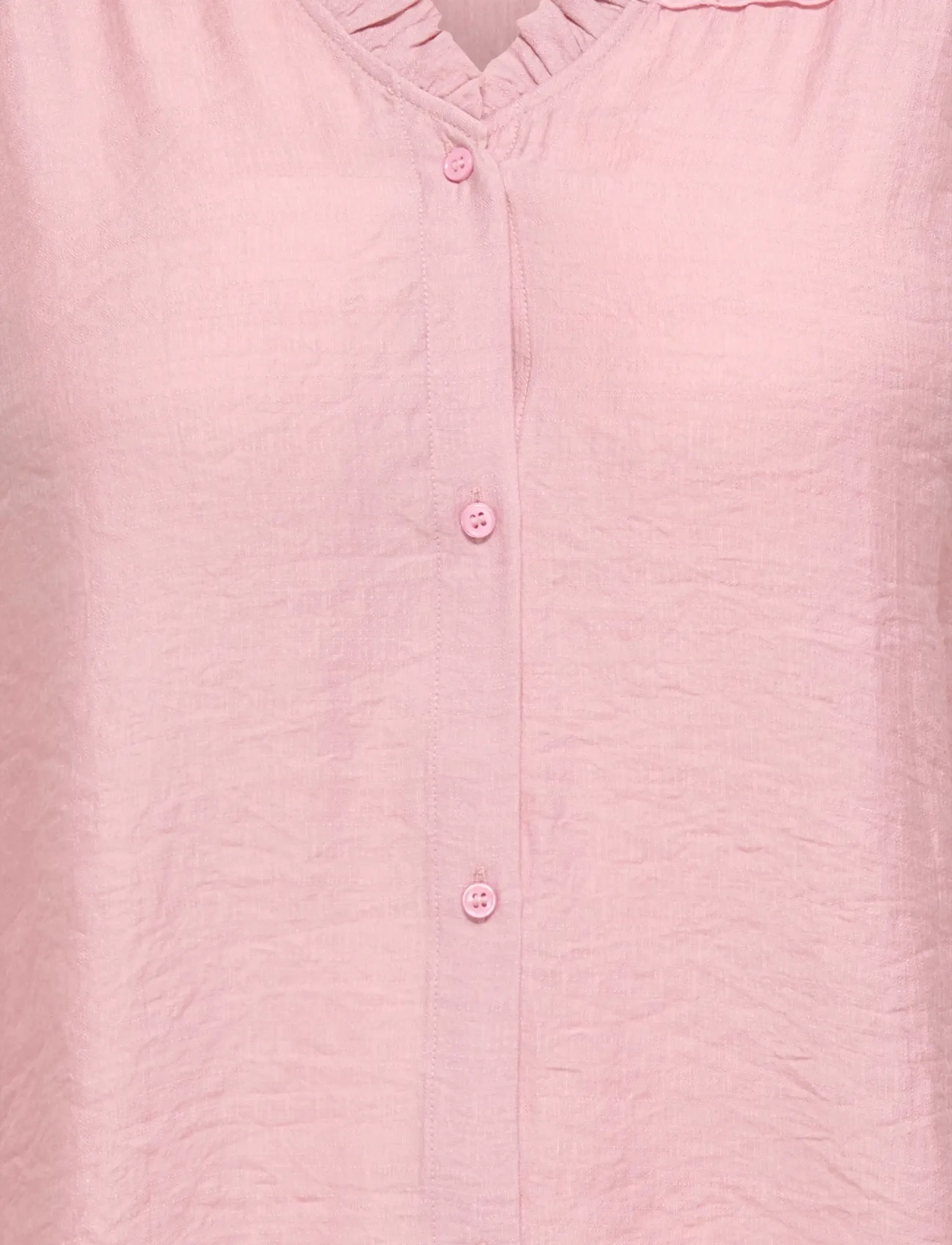 ONLY Carmakoma - CARSIMME 3/4 V-NECK SHIRT WVN - langærmede bluser - misty rose - 3
