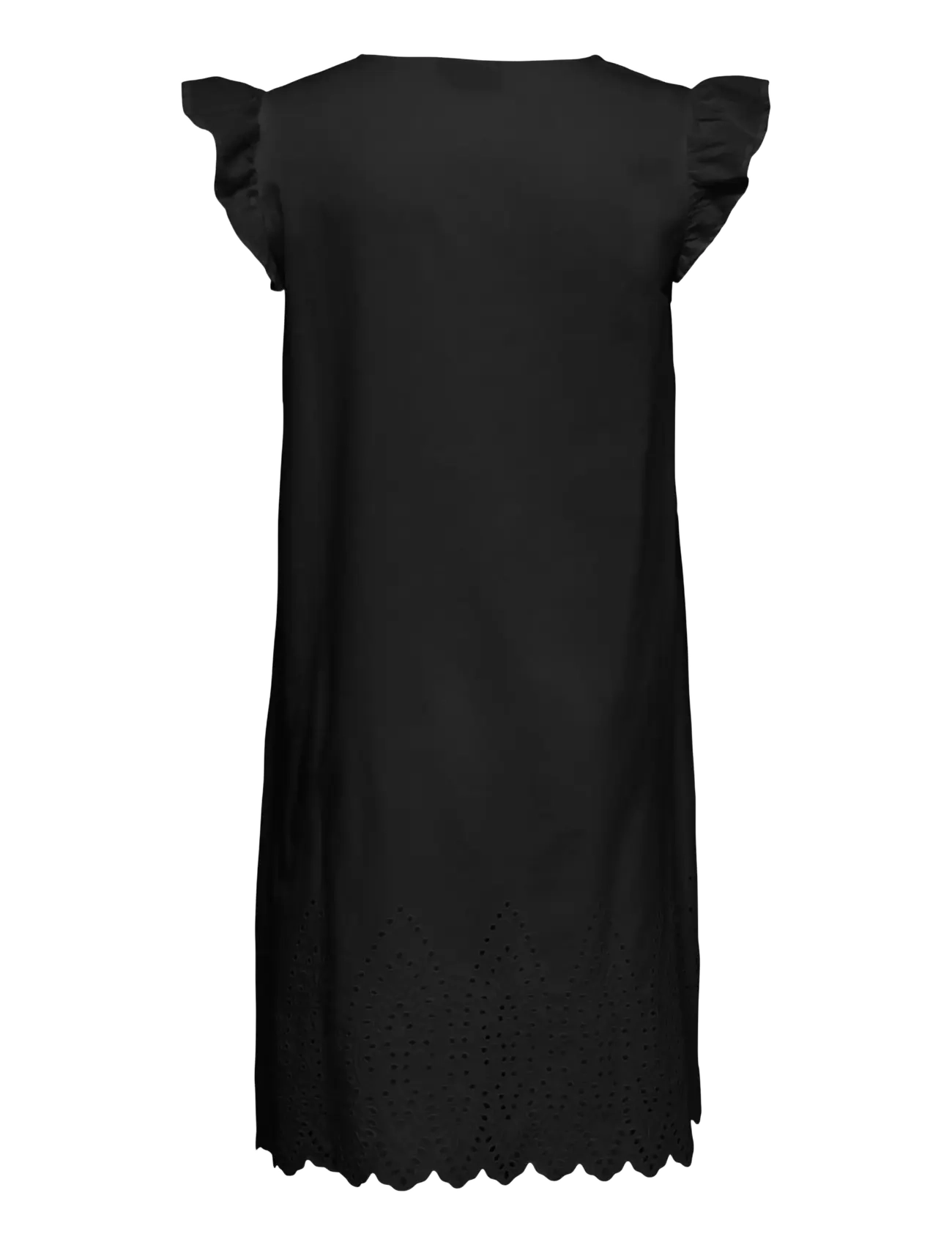 ONLY Carmakoma - CARTULUM EMB S/S DRESS WVN - konfirmatsioon - black - 1