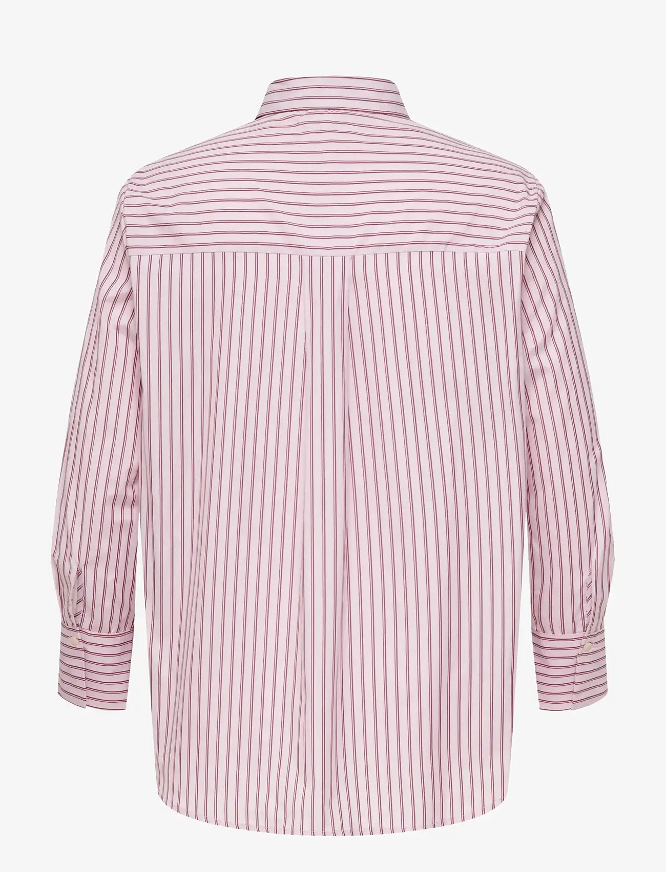 ONLY Carmakoma - CAROREGON ALVA LS REG SHIRT WVN - langärmlige hemden - fuchsia pink - 2