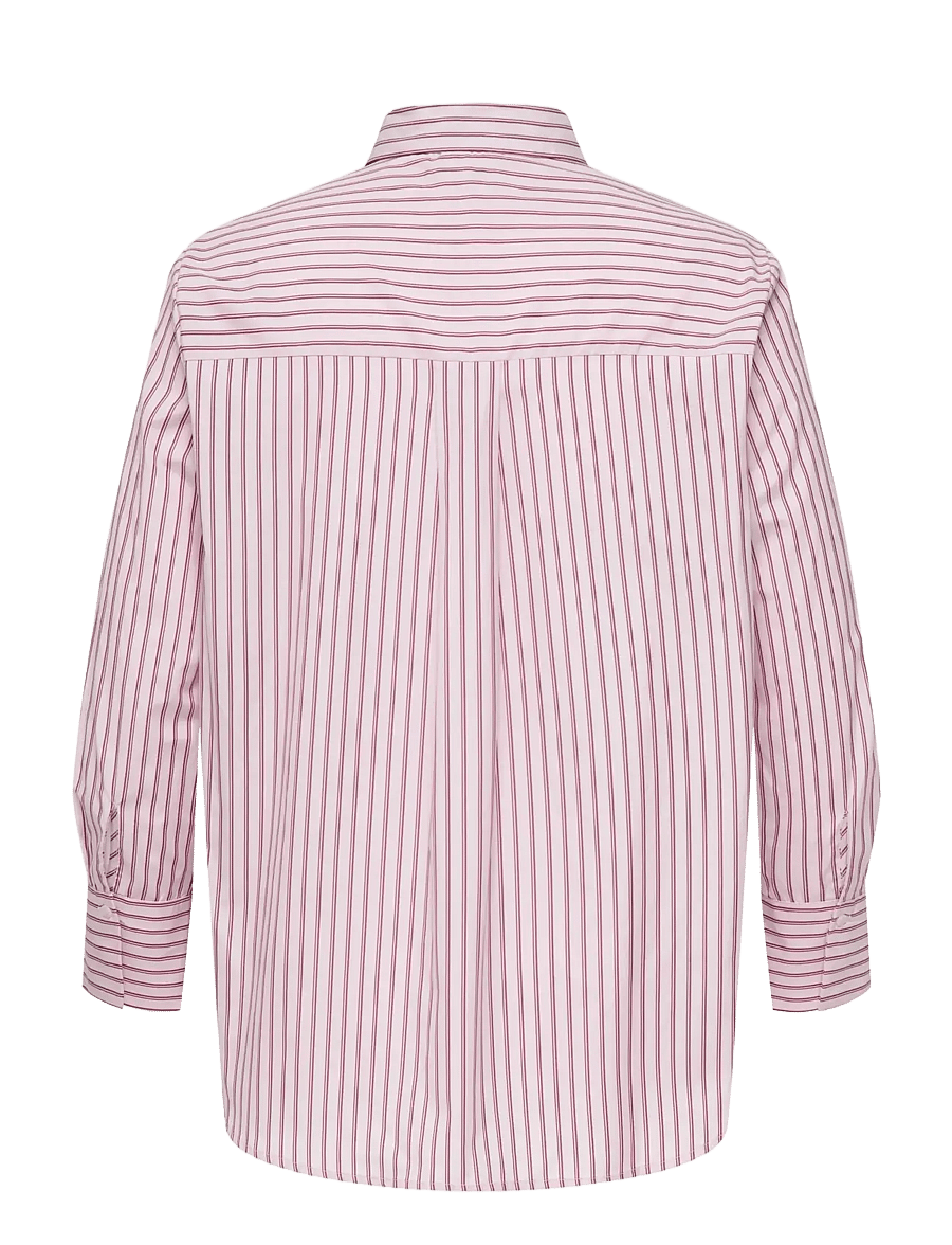 ONLY Carmakoma - CAROREGON ALVA LS REG SHIRT WVN - langærmede skjorter - fuchsia pink - 2