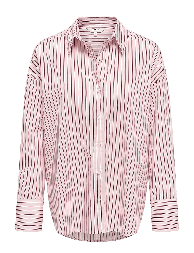 ONLY Carmakoma - CAROREGON ALVA LS REG SHIRT WVN - langärmlige hemden - fuchsia pink - 3
