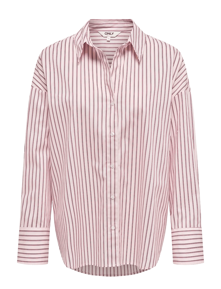 ONLY Carmakoma - CAROREGON ALVA LS REG SHIRT WVN - langærmede skjorter - fuchsia pink - 3