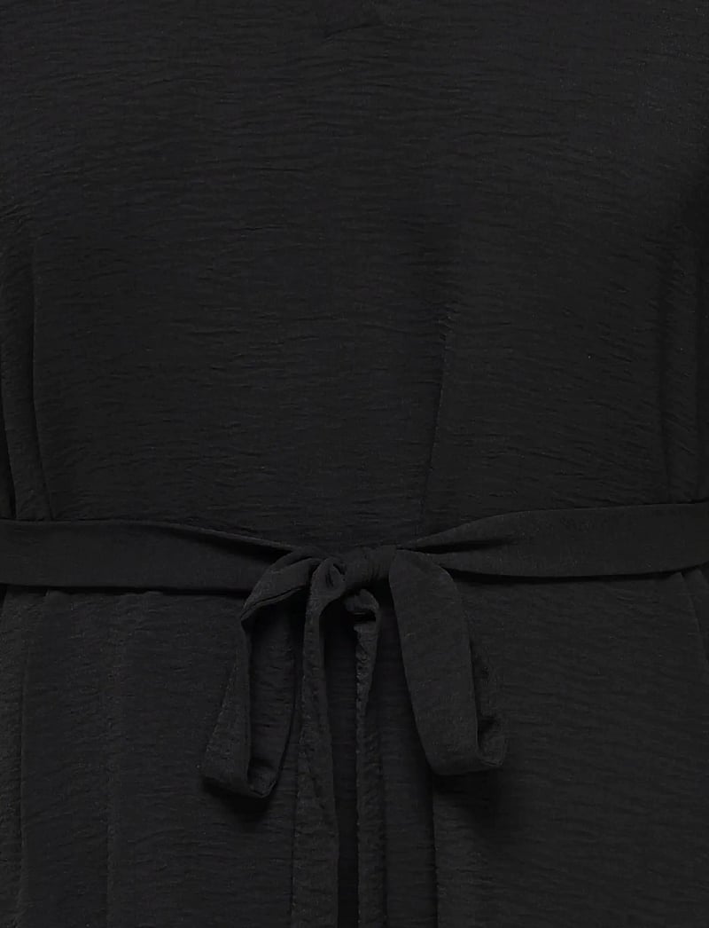 ONLY Carmakoma - CARPLANA METTE LIFE 2/4 V-NECKDRESS NOOS - partykleider - black - 2