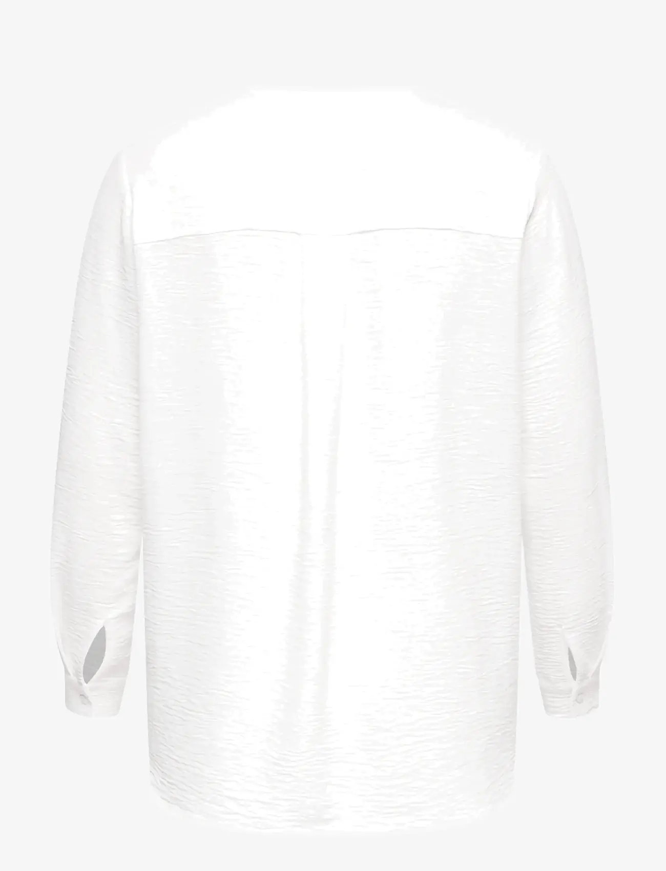 ONLY Carmakoma - CARJANA METTE LIFE V-NECK LS SHIRT NOOS - langärmlige hemden - cloud dancer - 2