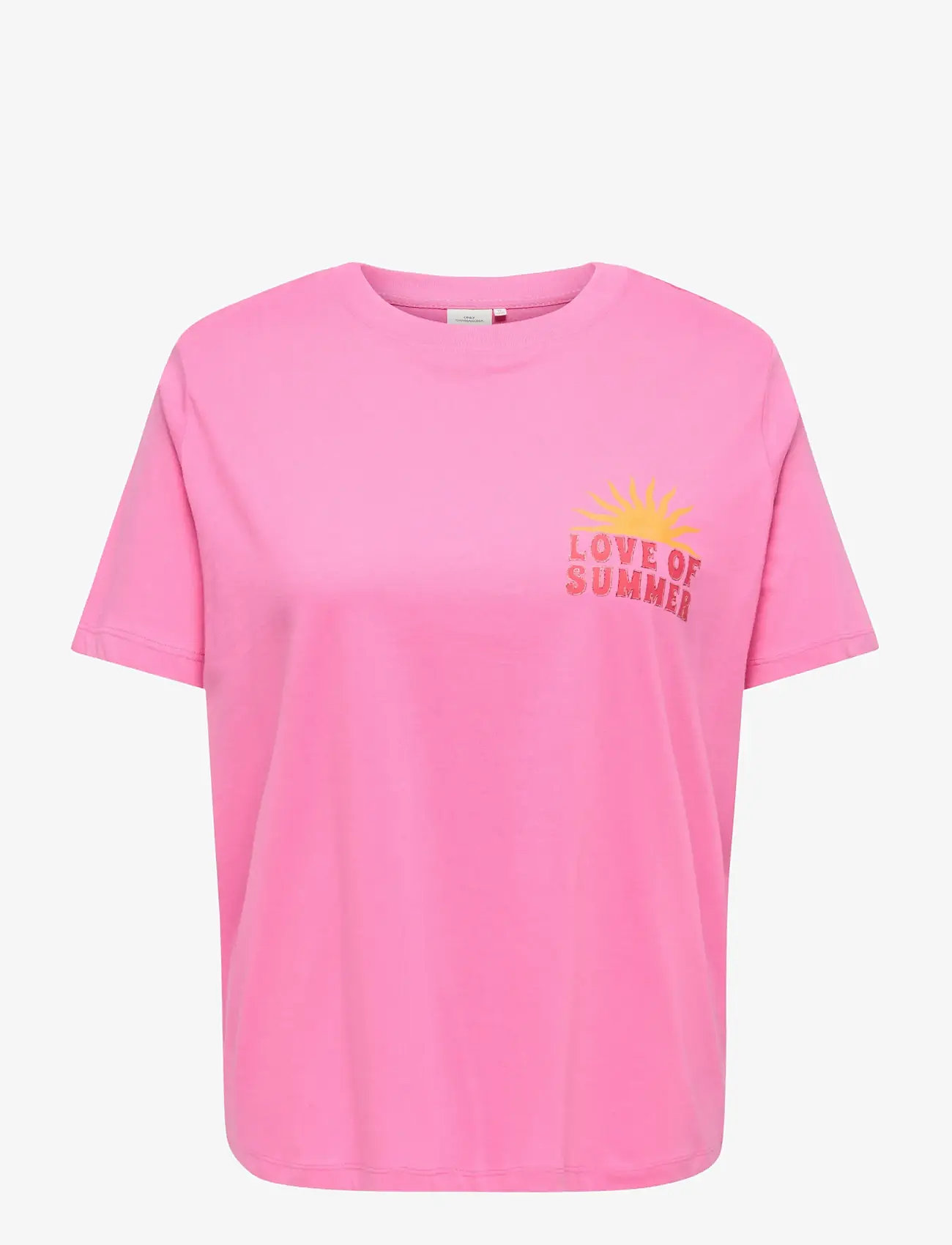 ONLY Carmakoma - CARALBERTE S/S BOXY TEE JRS - t-shirts - wild orchid - 1