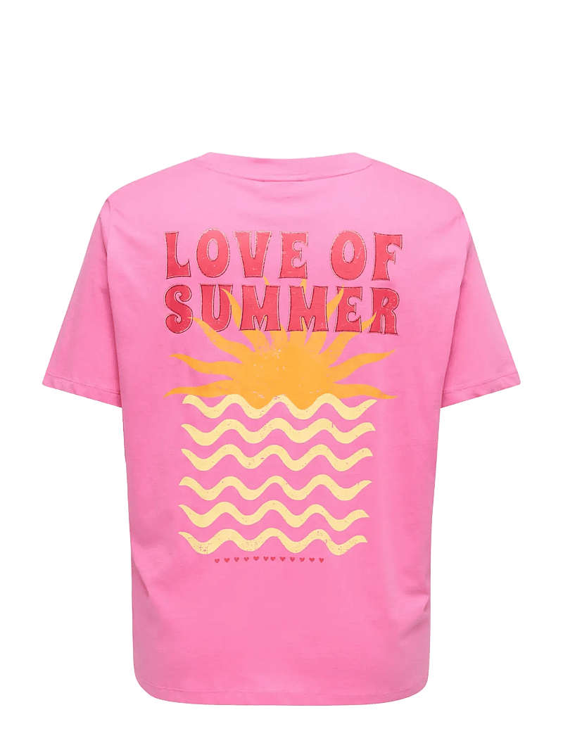 ONLY Carmakoma - CARALBERTE S/S BOXY TEE JRS - t-shirts - wild orchid - 2