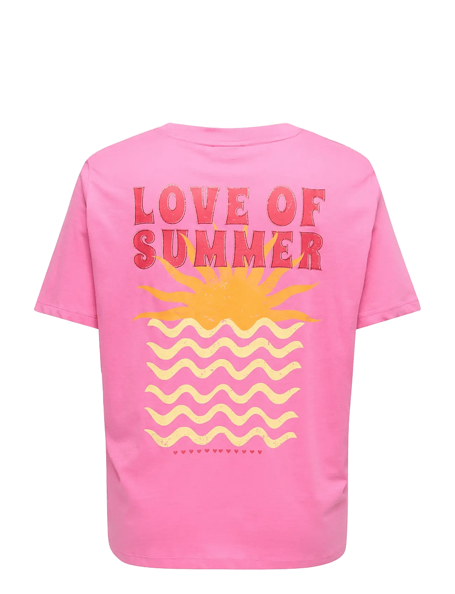 ONLY Carmakoma - CARALBERTE S/S BOXY TEE JRS - wild orchid - 2