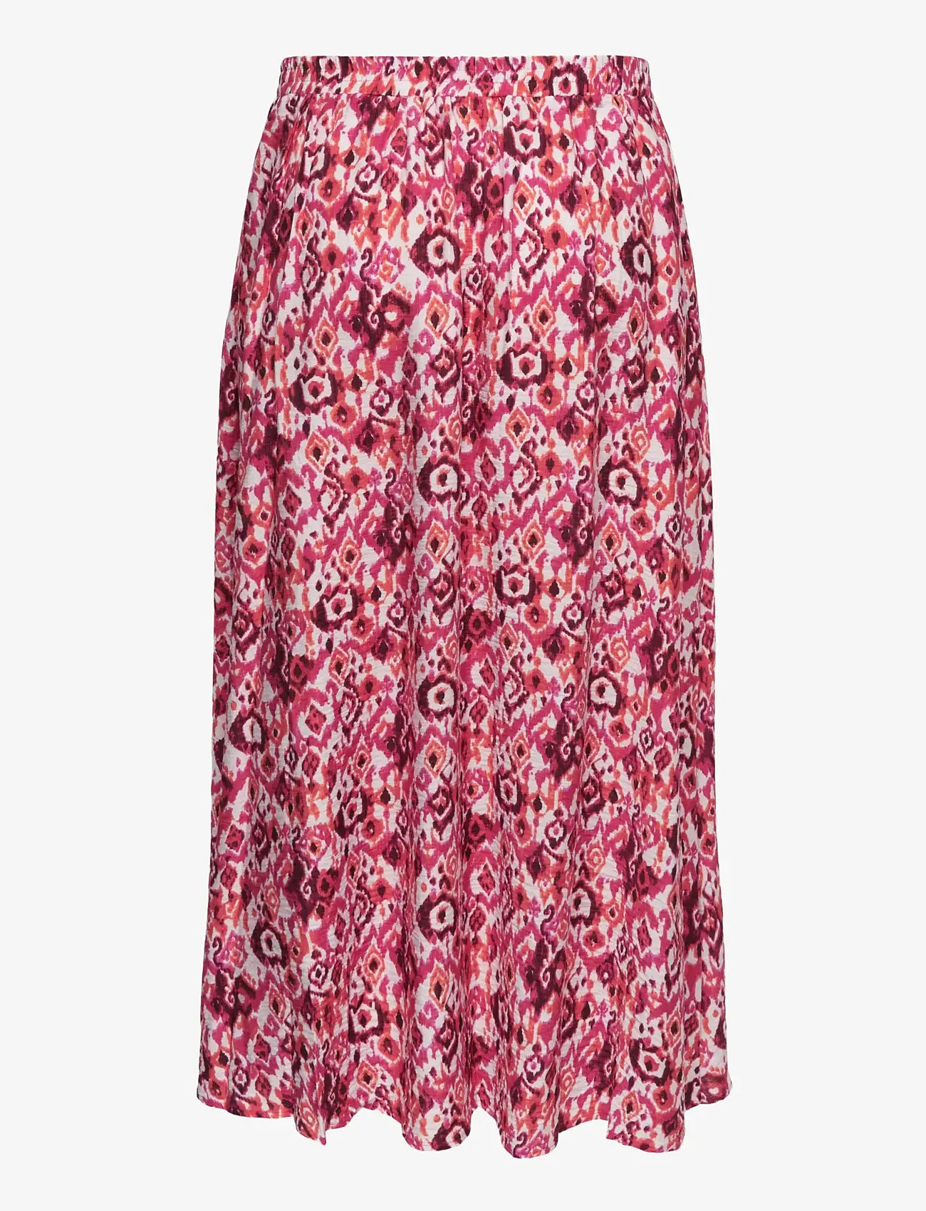 ONLY Carmakoma - CARHAVANA CALF SKIRT AOP - midi kjolar - fuchsia purple - 1