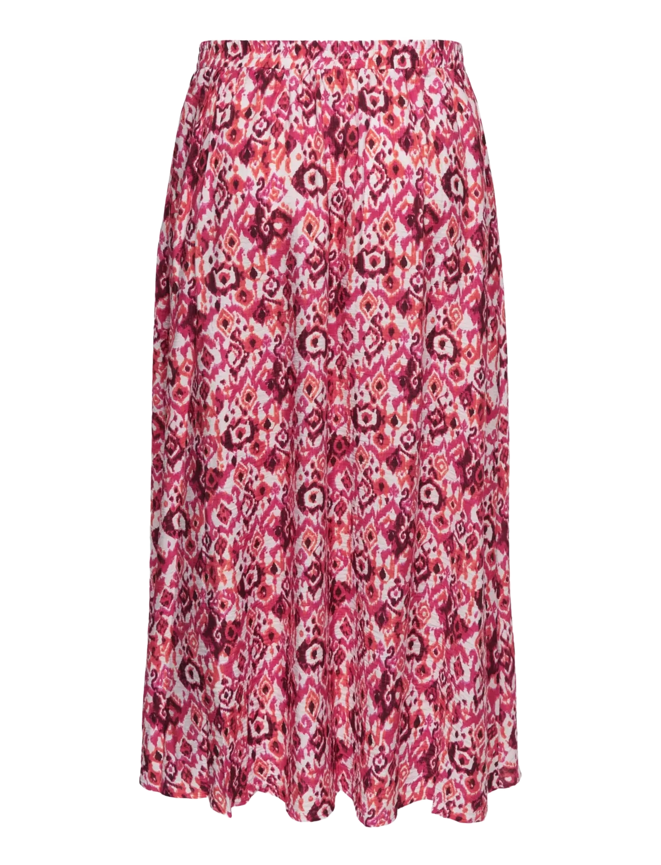 ONLY Carmakoma - CARHAVANA CALF SKIRT AOP - midi-röcke - fuchsia purple - 1