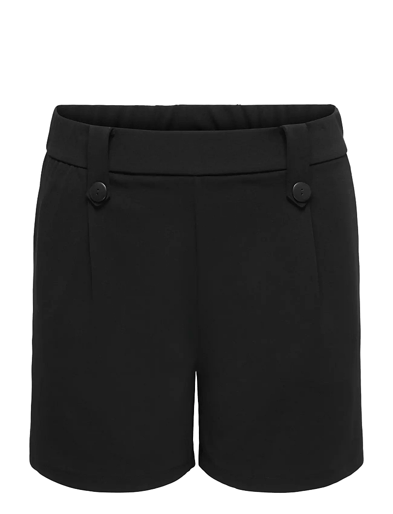 ONLY Carmakoma - CARSANIA BUTTON SHORTS JRS PNT - chino shorts - black - 0