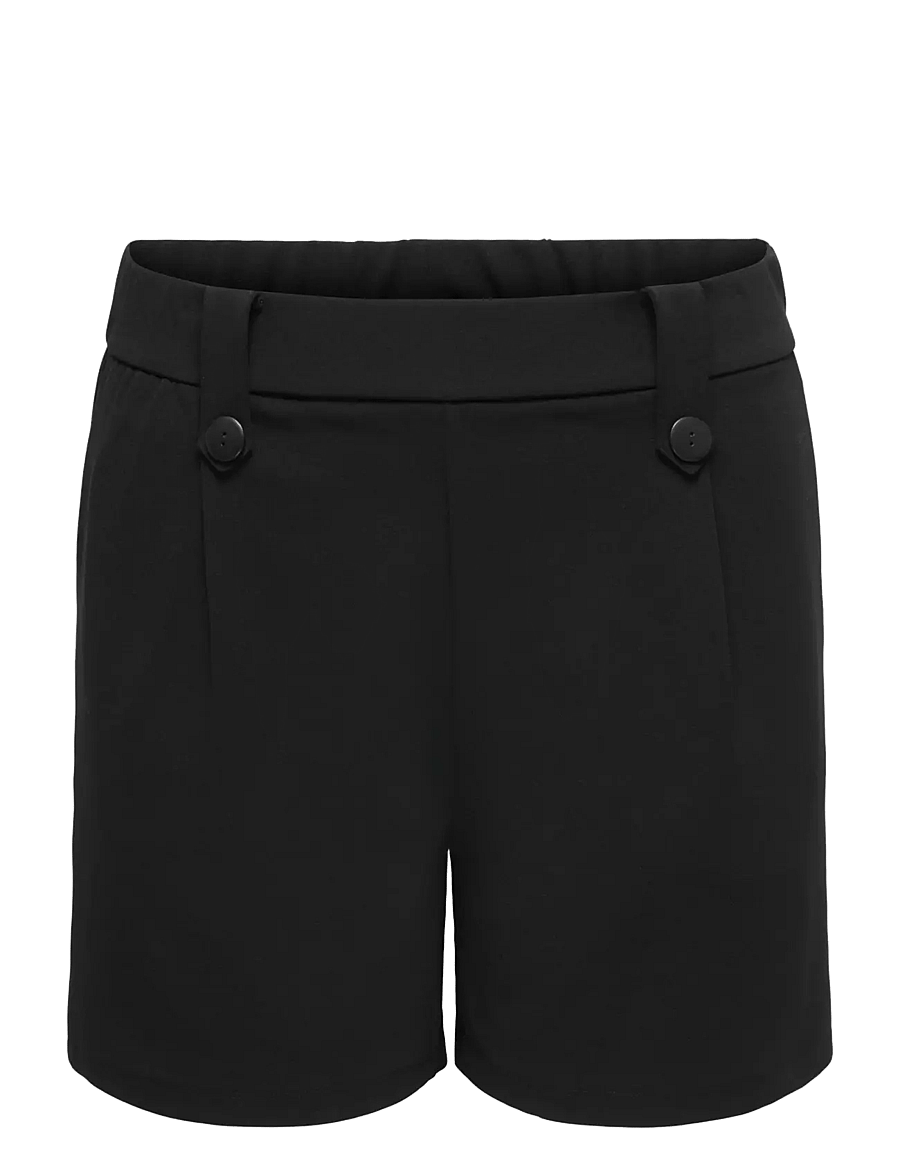 ONLY Carmakoma - CARSANIA BUTTON SHORTS JRS PNT - chino-shorts - black - 0