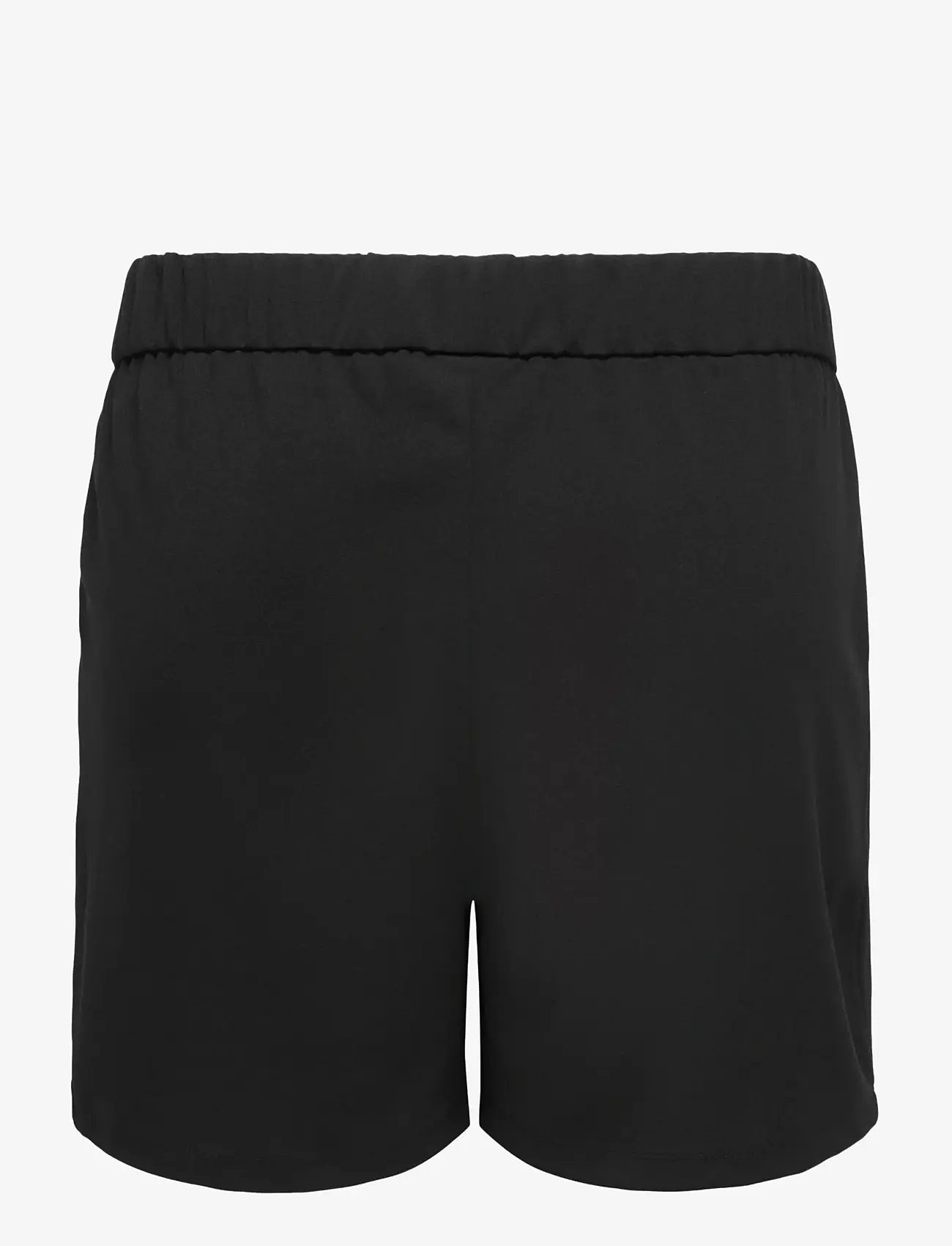 ONLY Carmakoma - CARSANIA BUTTON SHORTS JRS PNT - chino shorts - black - 1