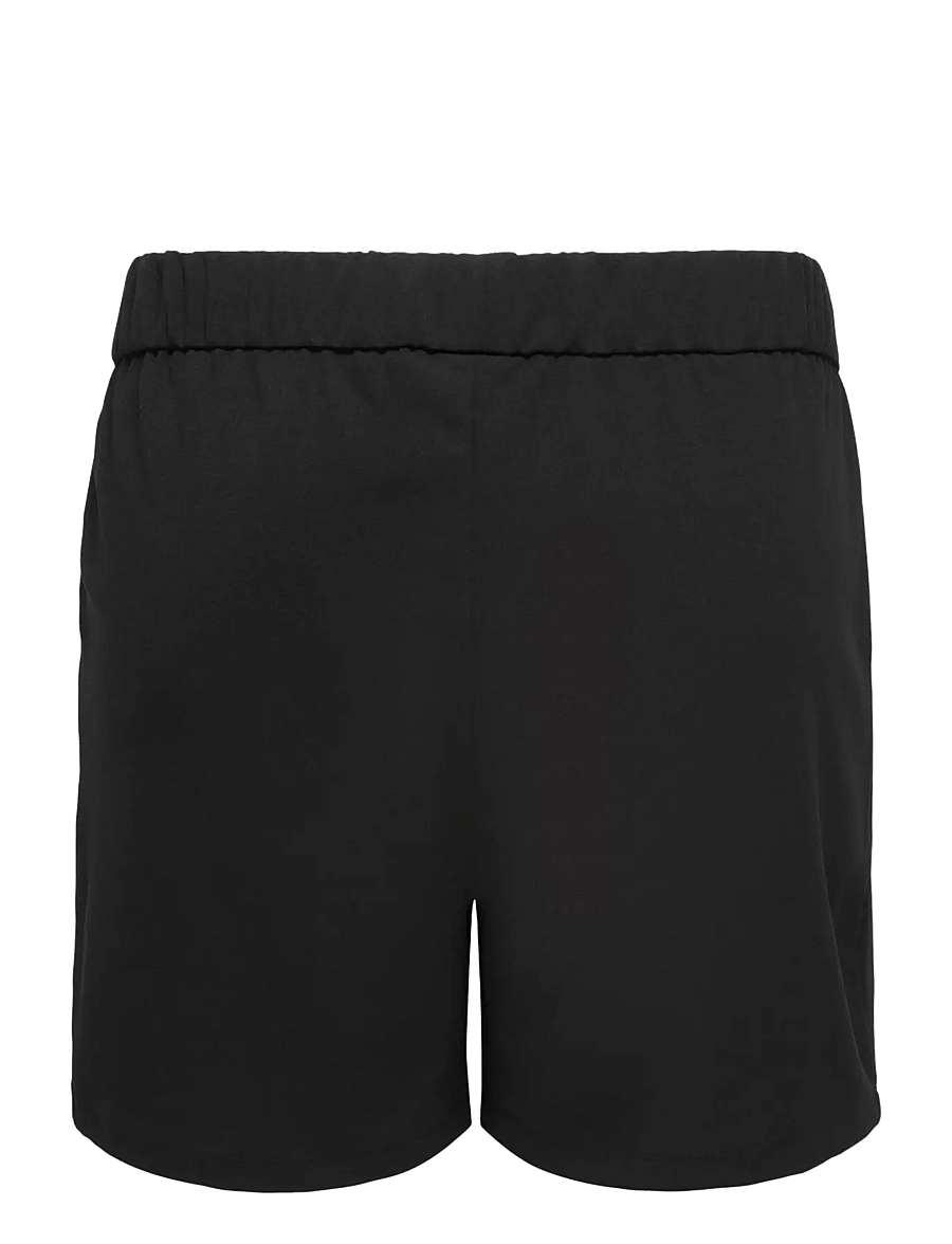 ONLY Carmakoma - CARSANIA BUTTON SHORTS JRS PNT - chino-shorts - black - 1