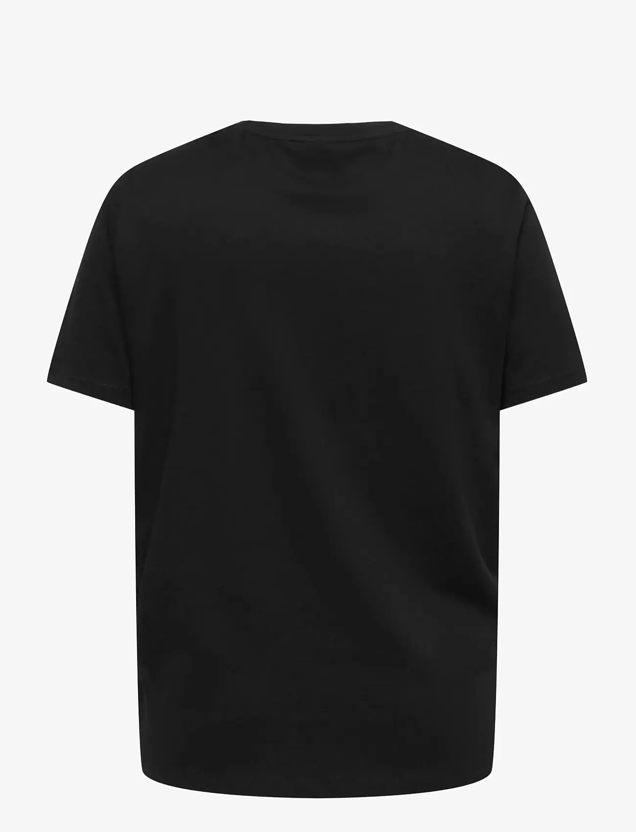 ONLY Carmakoma - CARZENIA S/S O-NECK TOP JRS - t-shirts - black - 2