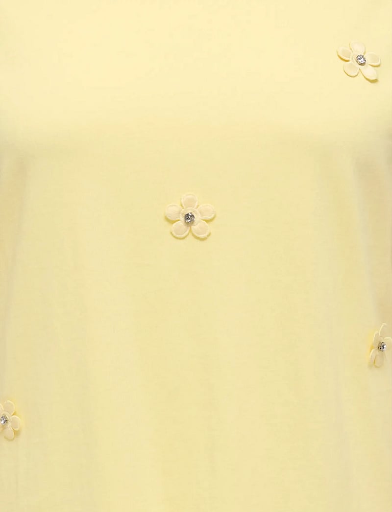 ONLY Carmakoma - CARZENIA S/S O-NECK TOP JRS - t-shirts - sunlight - 2