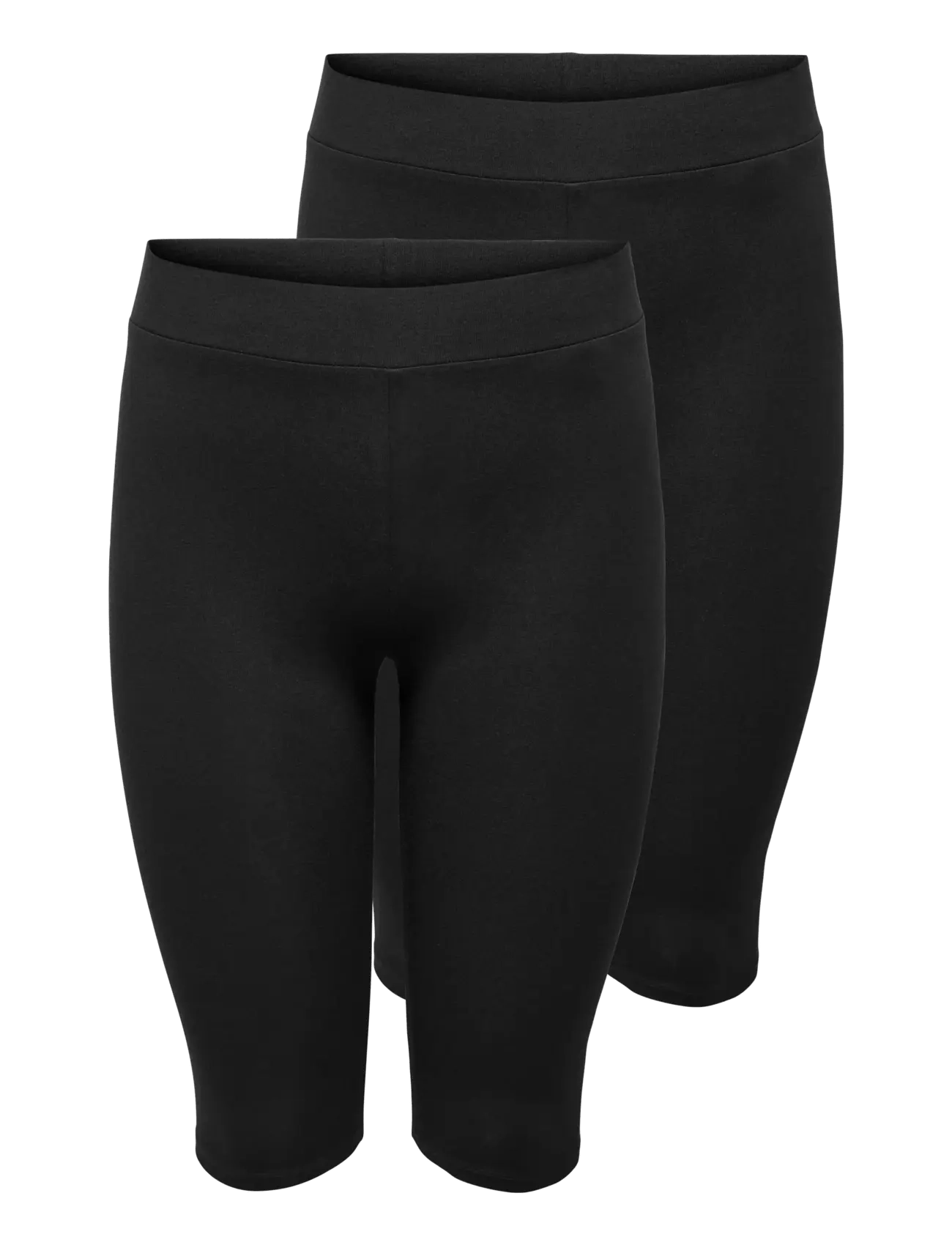 ONLY Carmakoma CARTIME KNICKERS 2-PACK JRS NOOS - Cykling - BLACK / black