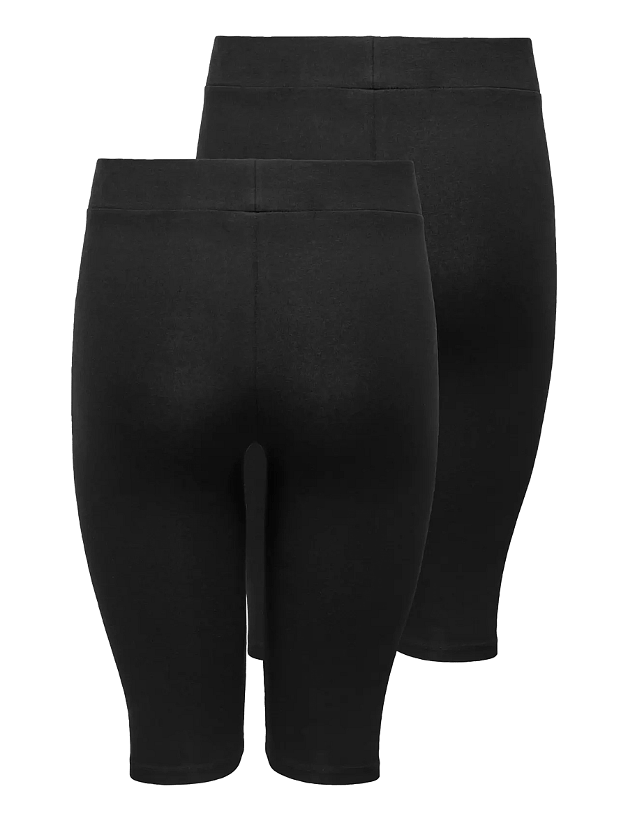 ONLY Carmakoma - CARTIME KNICKERS 2-PACK JRS NOOS - black - 2