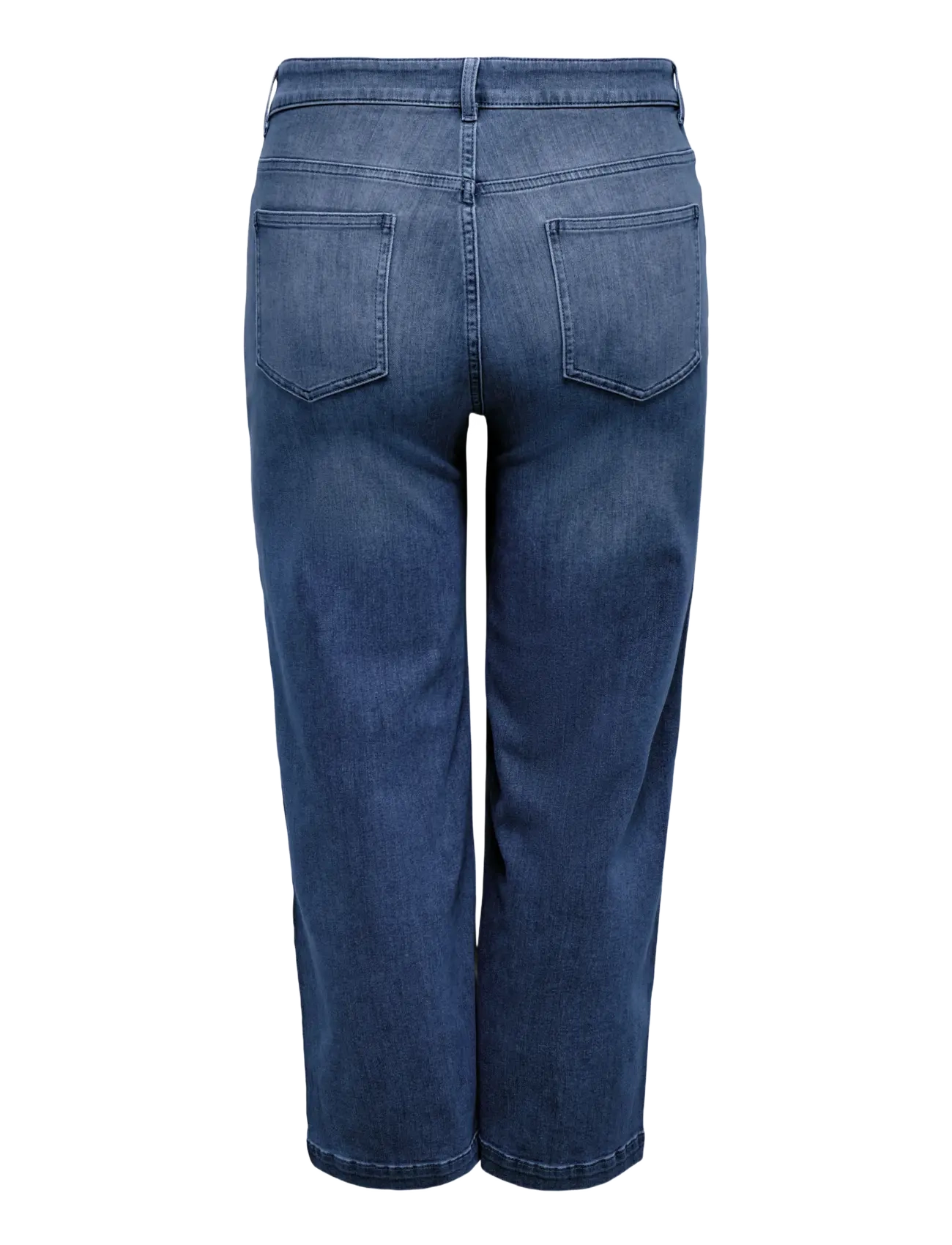 ONLY Carmakoma - CARWILLY HW CROP WIDE REA096 - slim jeans - medium blue denim - 2
