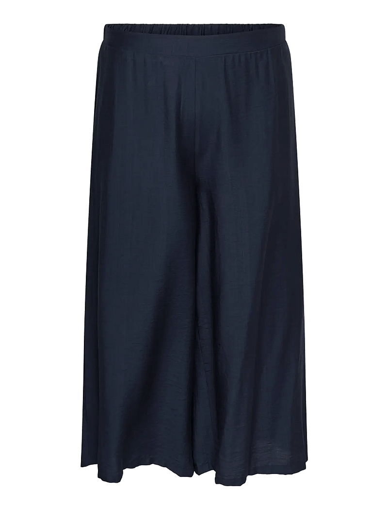 ONLY Carmakoma - CARJOANNA CALF SKIRT PANT WVN - culottes - navy blazer - 1
