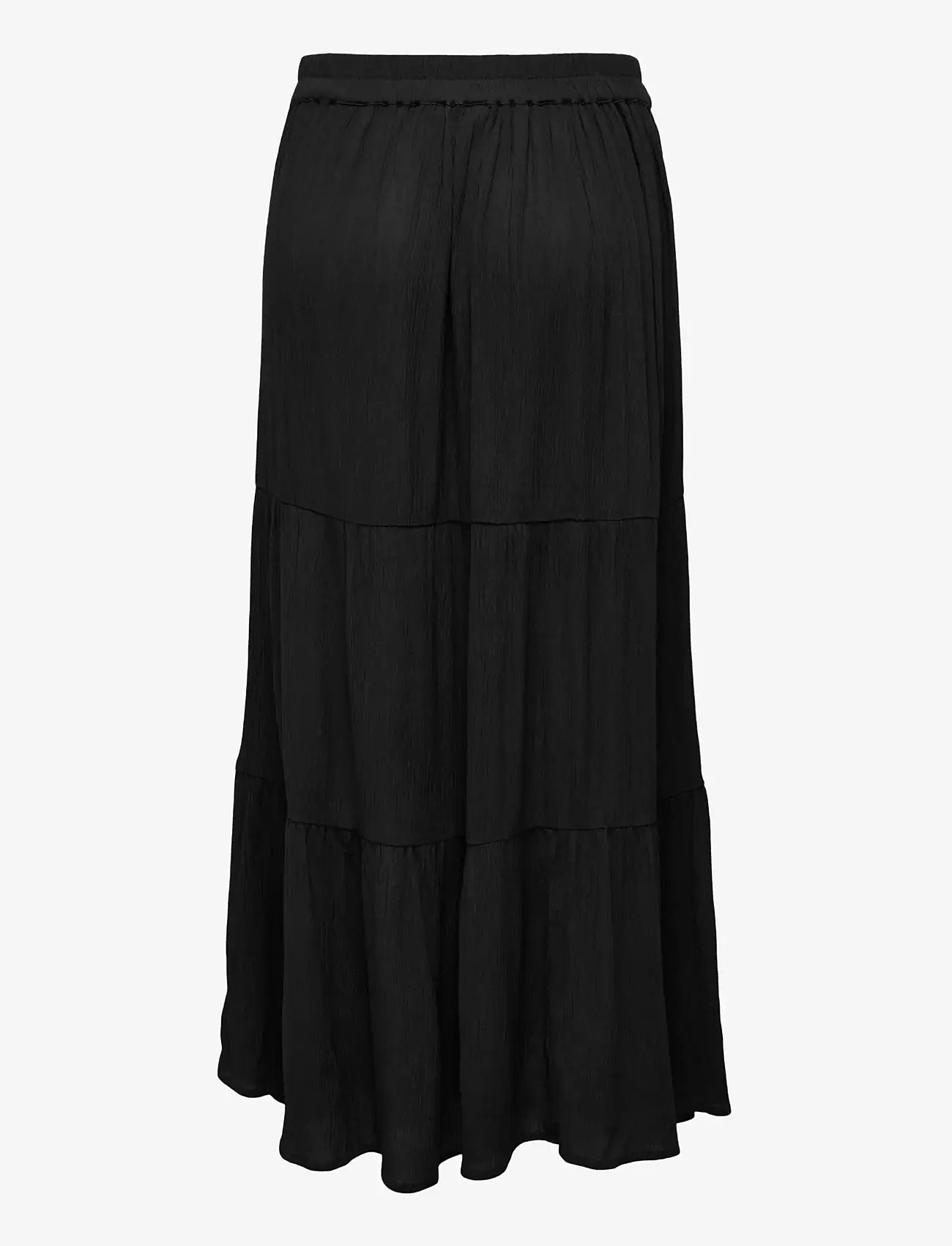 ONLY Carmakoma - CARMIKKA LONG SKIRT WVN NOOS - maxi röcke - black - 1