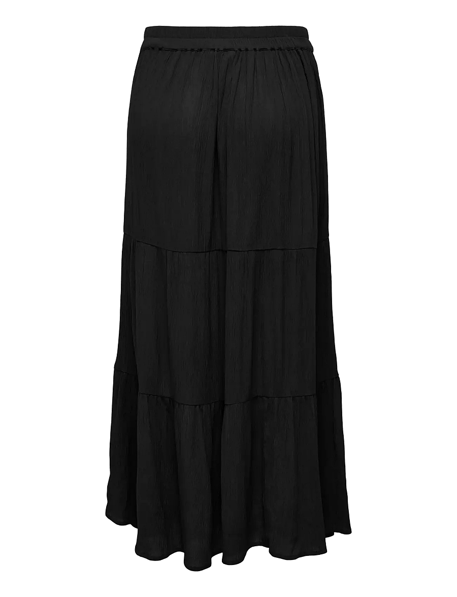 ONLY Carmakoma - CARMIKKA LONG SKIRT WVN NOOS - maxi röcke - black - 2