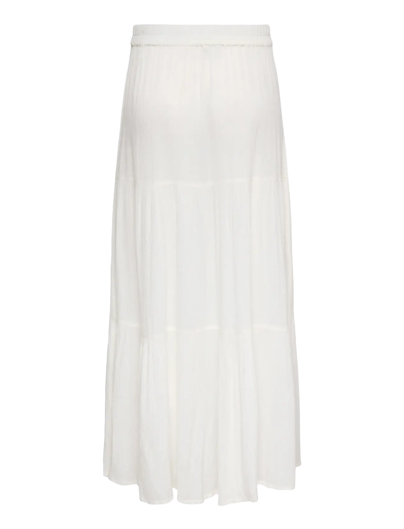 ONLY Carmakoma - CARMIKKA LONG SKIRT WVN NOOS - maxi nederdele - cloud dancer - 1