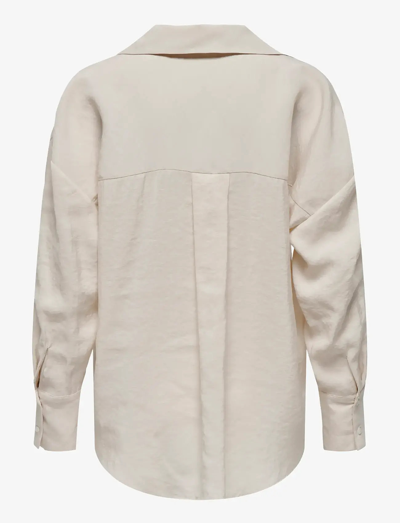 ONLY Carmakoma - CARZAZIMA L/S LOOSE SHIRT WVN NOOS - langärmlige hemden - antique white - 1