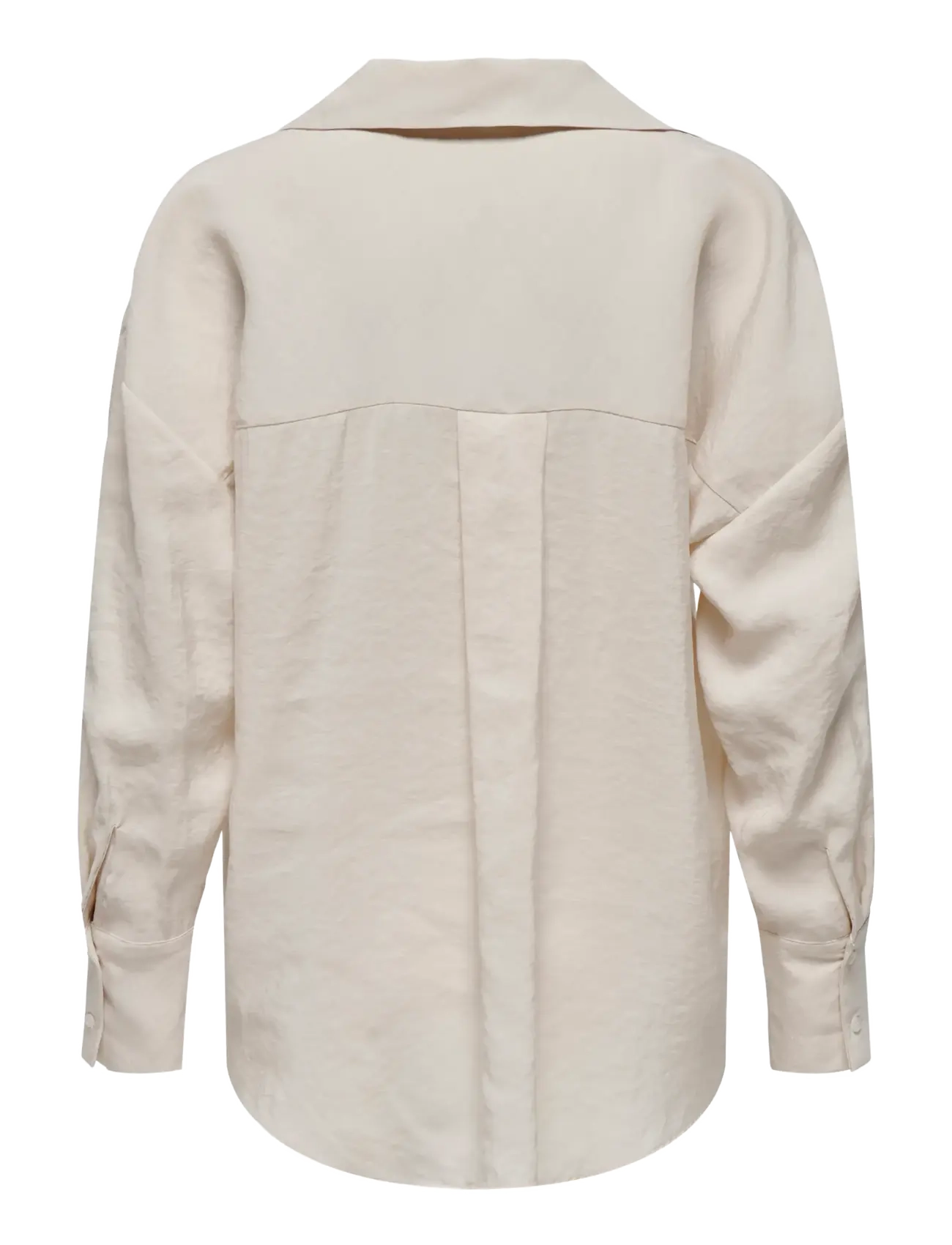 ONLY Carmakoma - CARZAZIMA L/S LOOSE SHIRT WVN NOOS - langærmede skjorter - antique white - 2