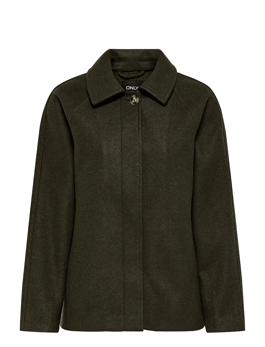 ONLY Carmakoma - CAREVIE JACKET OTW - light jackets - dark olive - 1