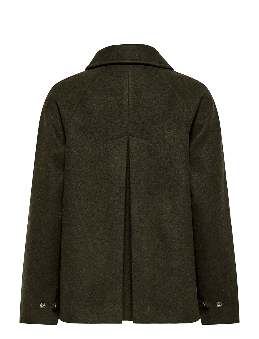 ONLY Carmakoma - CAREVIE JACKET OTW - light jackets - dark olive - 2