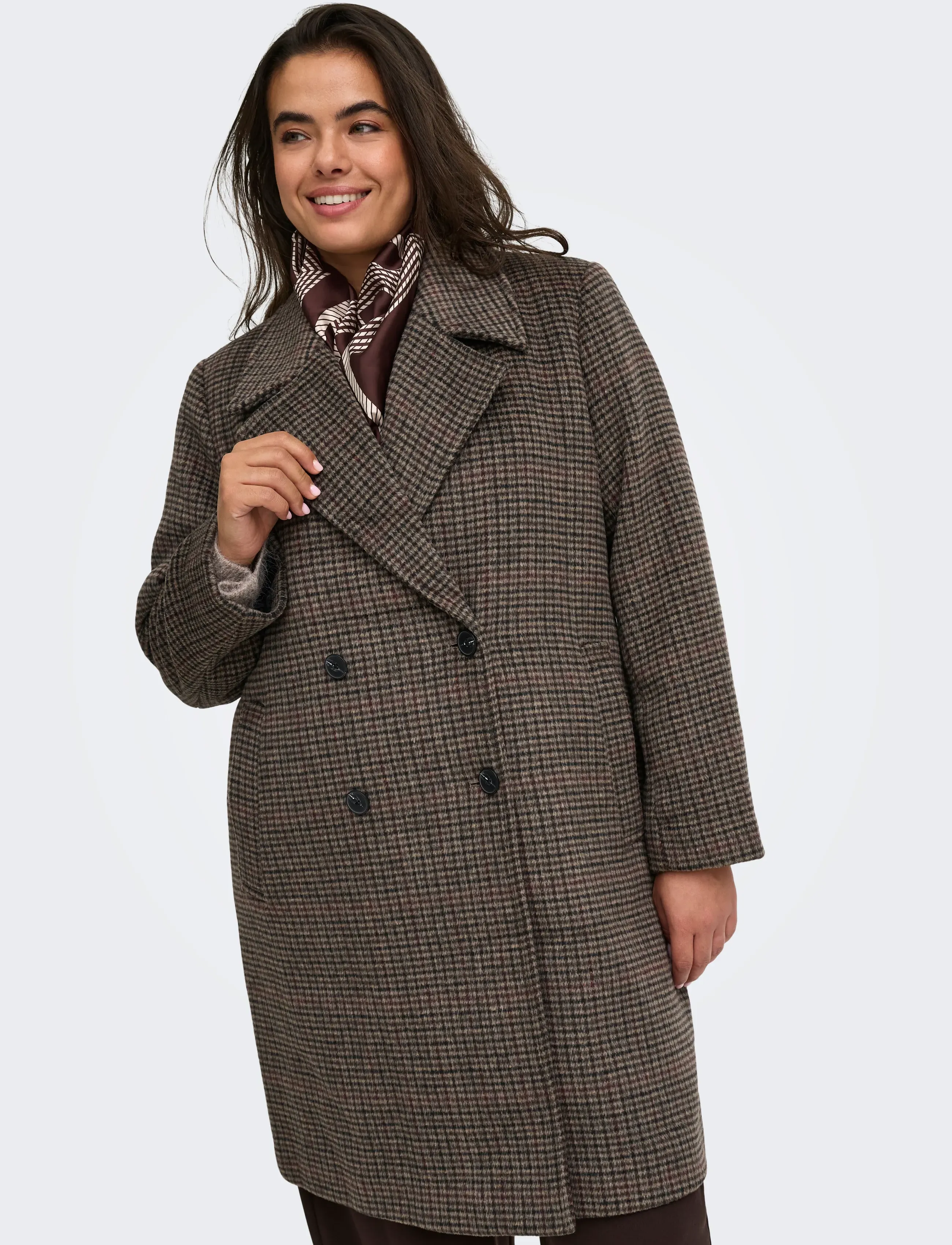 ONLY Carmakoma - CARTENNA LONG COAT OTW - fungi - 5