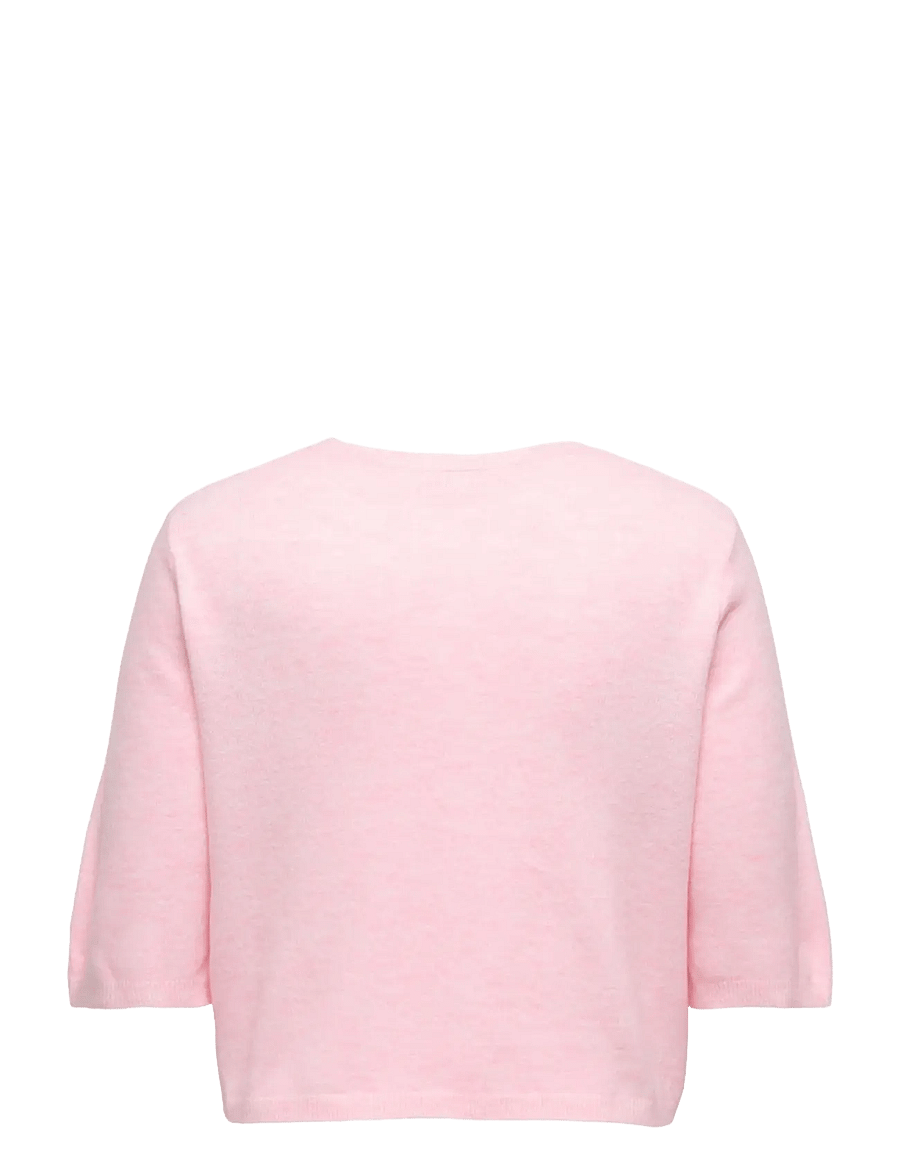 ONLY Carmakoma - CARVIOLA SS O-NECK CARDIGAN KNT - cardigans - pale lilac - 1