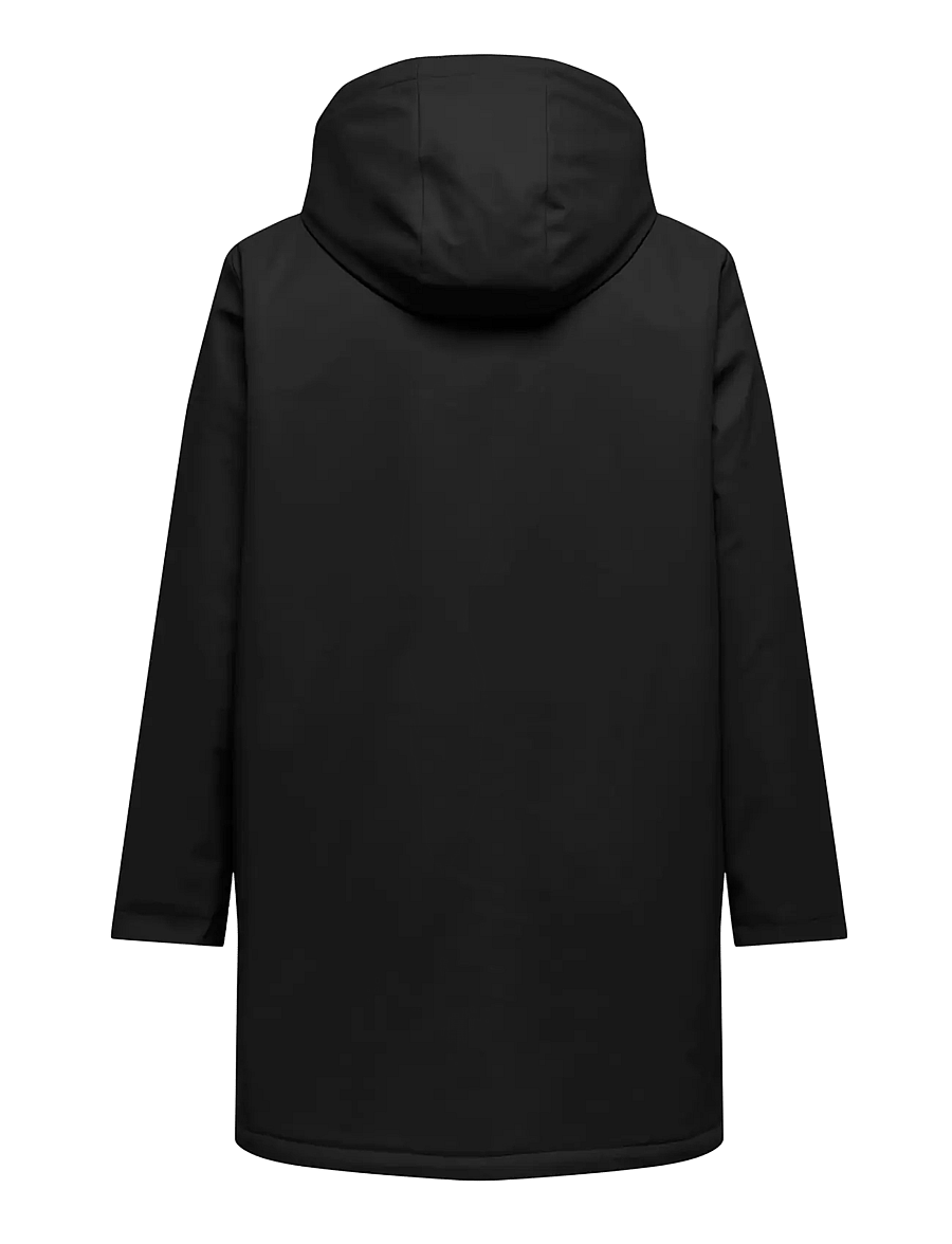 ONLY Carmakoma - CARSALLY TEDDY RAINCOAT OTW - black - 1