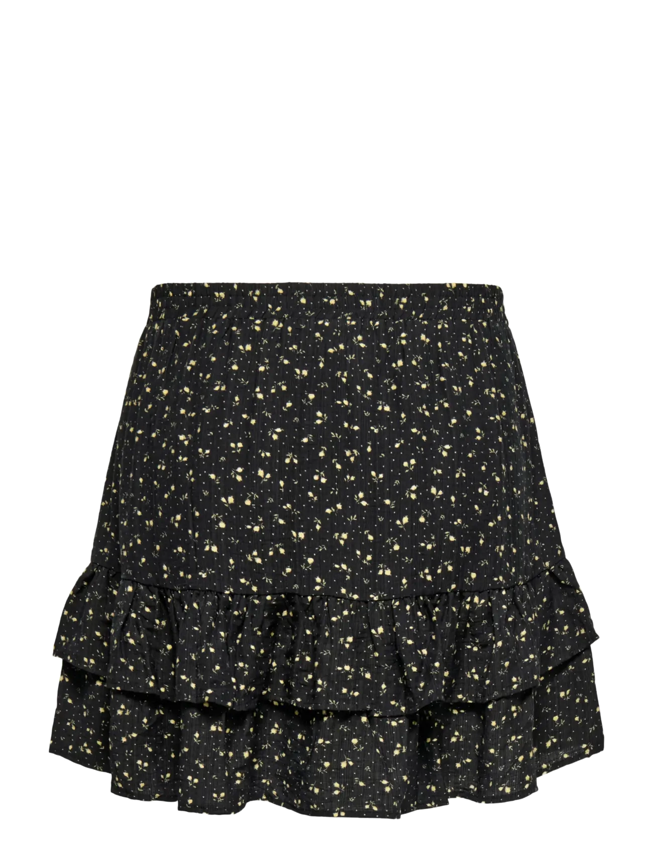 ONLY Carmakoma - CARALBERTHE SHORT SKIRT AOP - short skirts - black - 2