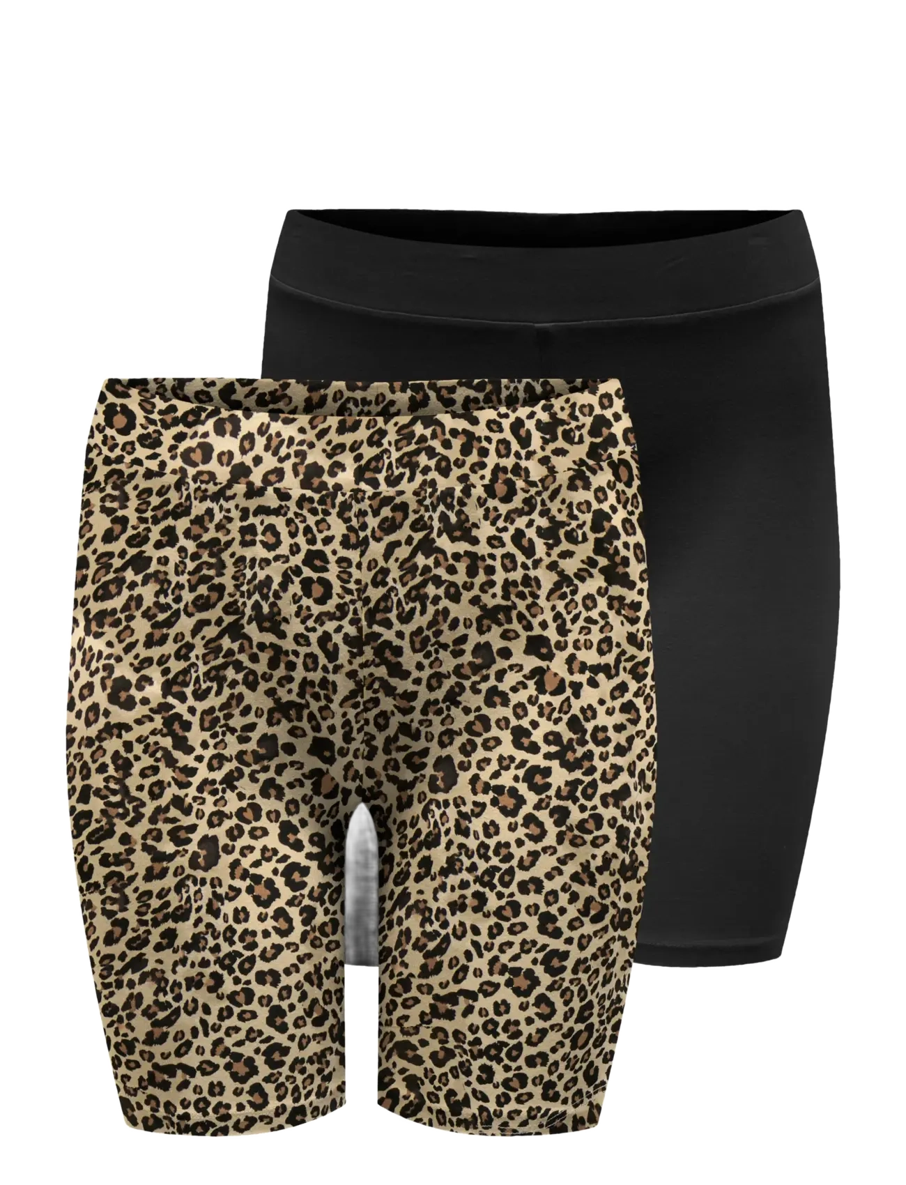 ONLY Carmakoma CARGABI LIFE SHORTS JRS MAT 2-PACK ZL - Jalgrattasõit - BLACK / black